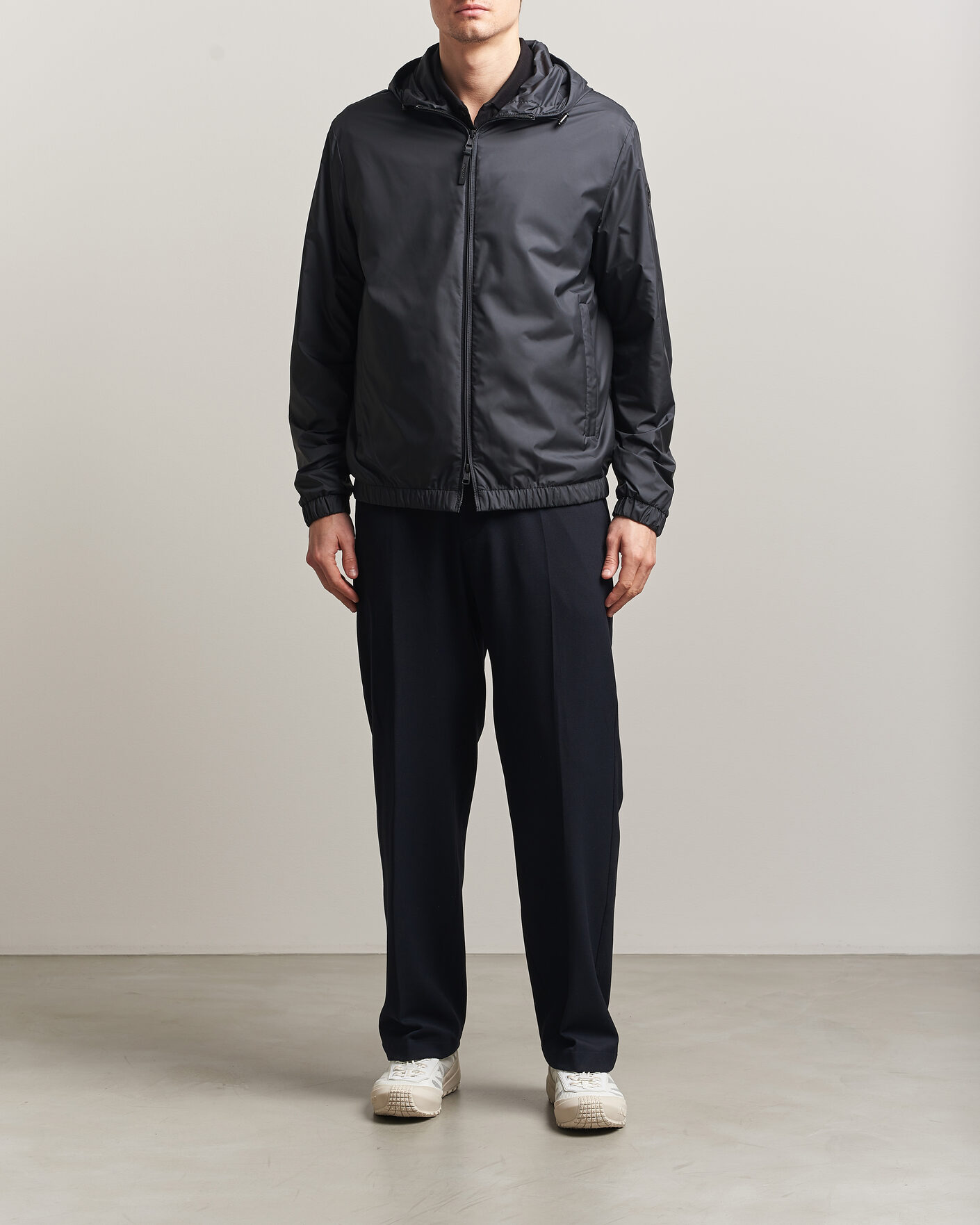 Herre | Jakker | Moncler | Domene Hooded Jacket Black