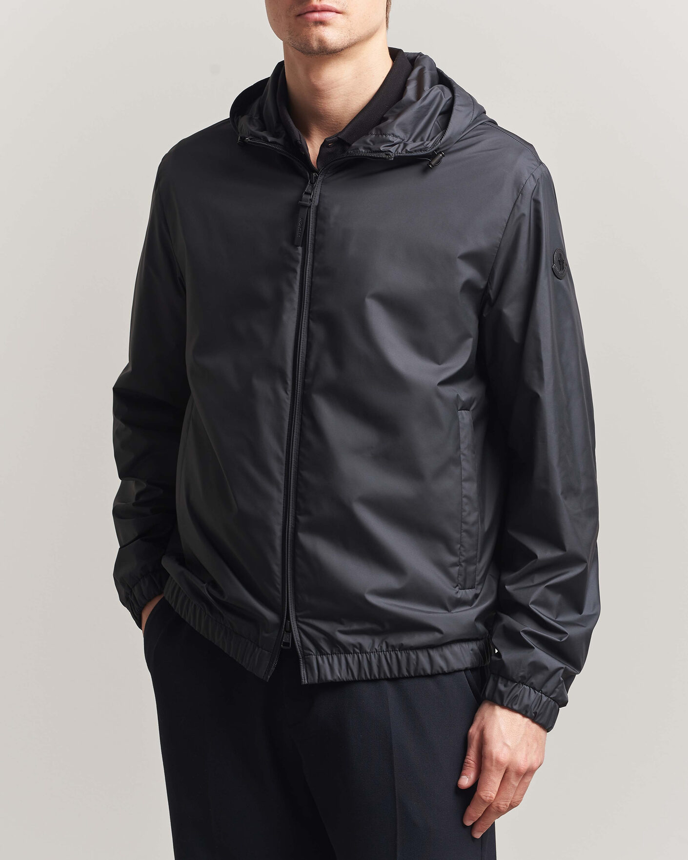 Herre | Jakker | Moncler | Domene Hooded Jacket Black