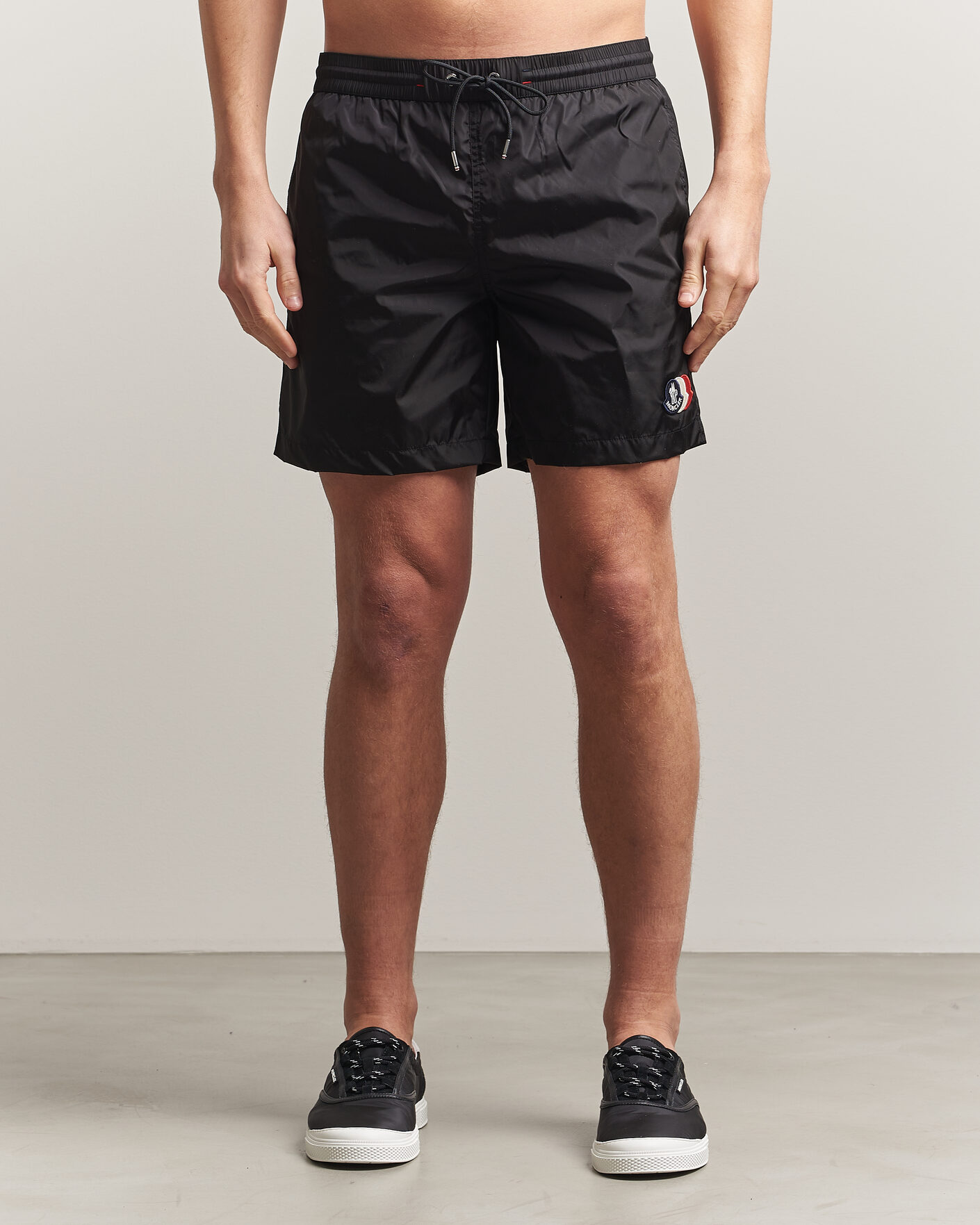 Herre | Badebukser | Moncler | Tricolore Logo Swim Shorts Black