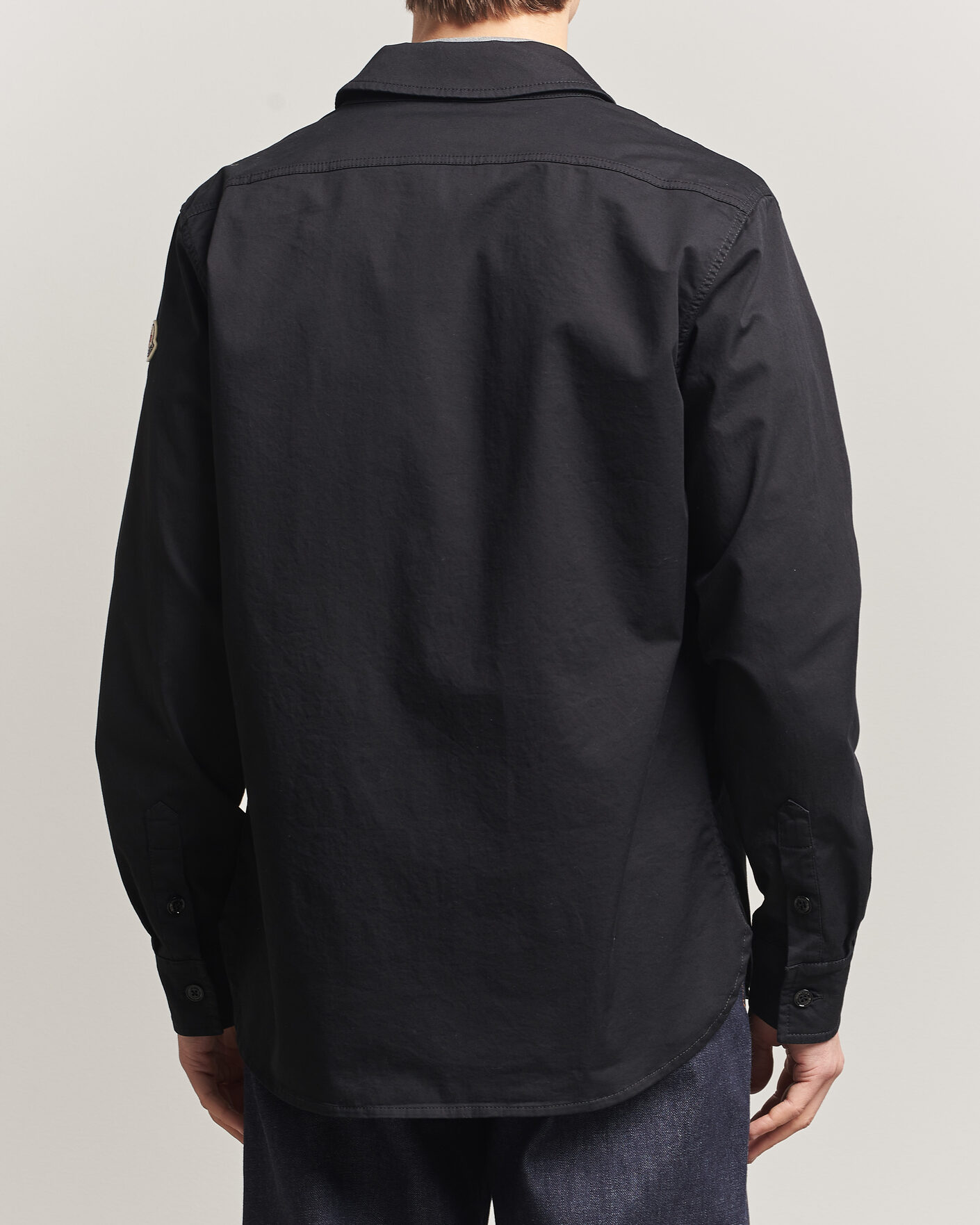 Herre | Skjorter | Moncler | Double Pocket Overshirt Black