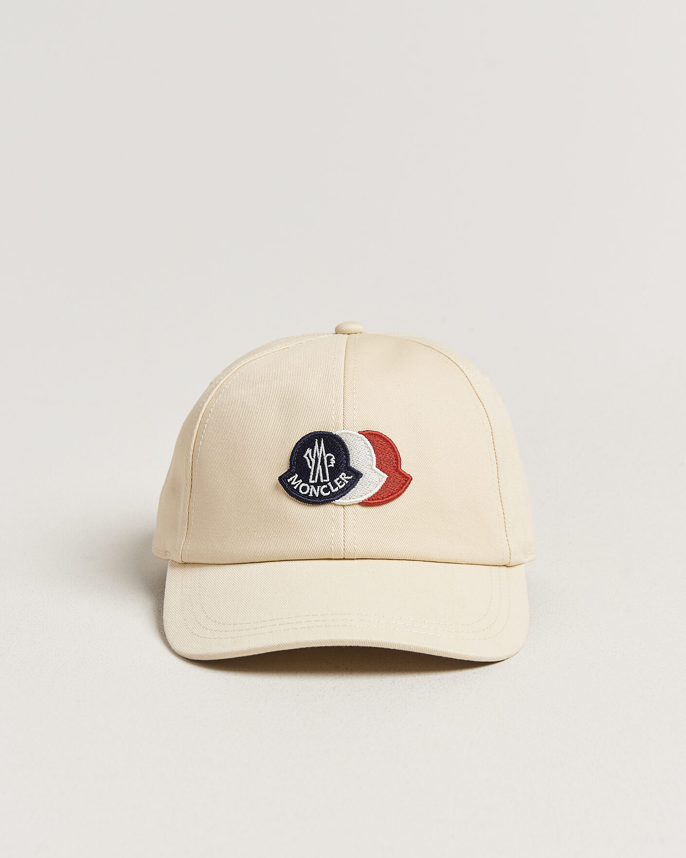 Herre | Hatte & kasketter | Moncler | Tricolore Logo Cap Light Beige