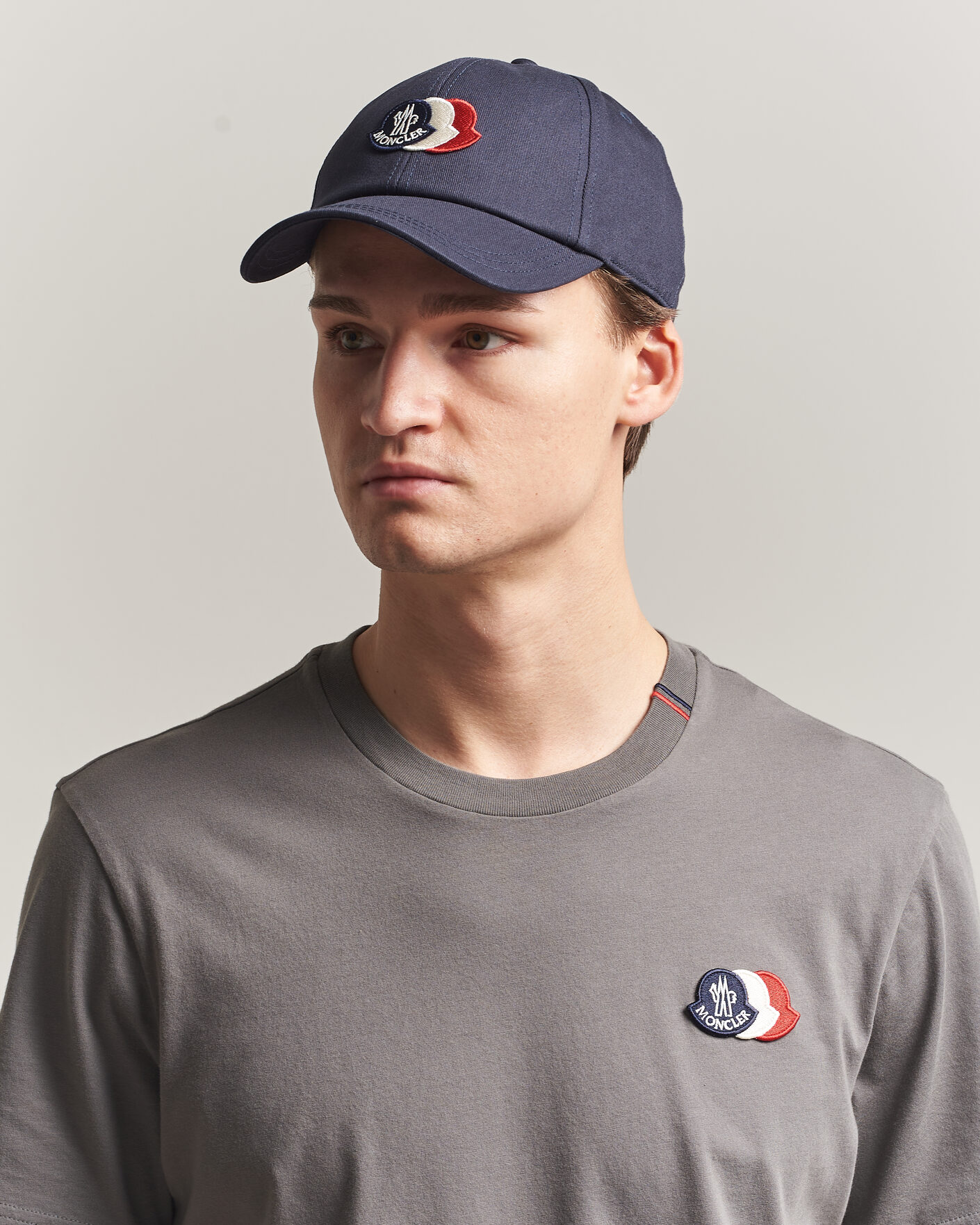 Herre | Hatte & kasketter | Moncler | Tricolore Logo Cap Navy