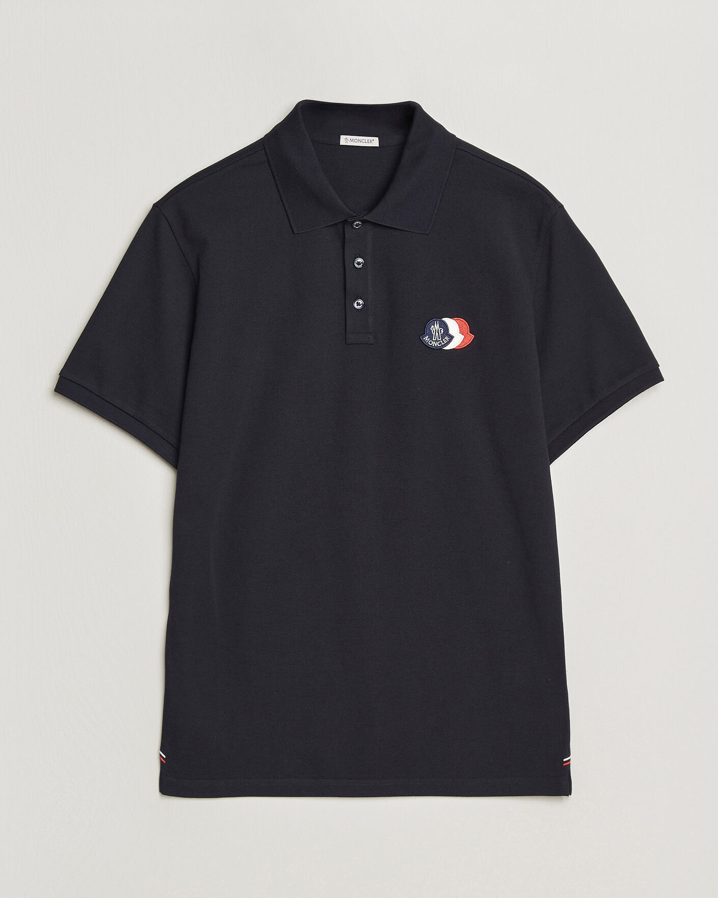 Herre | Polotrøjer | Moncler | Tricolore Logo Polo Navy