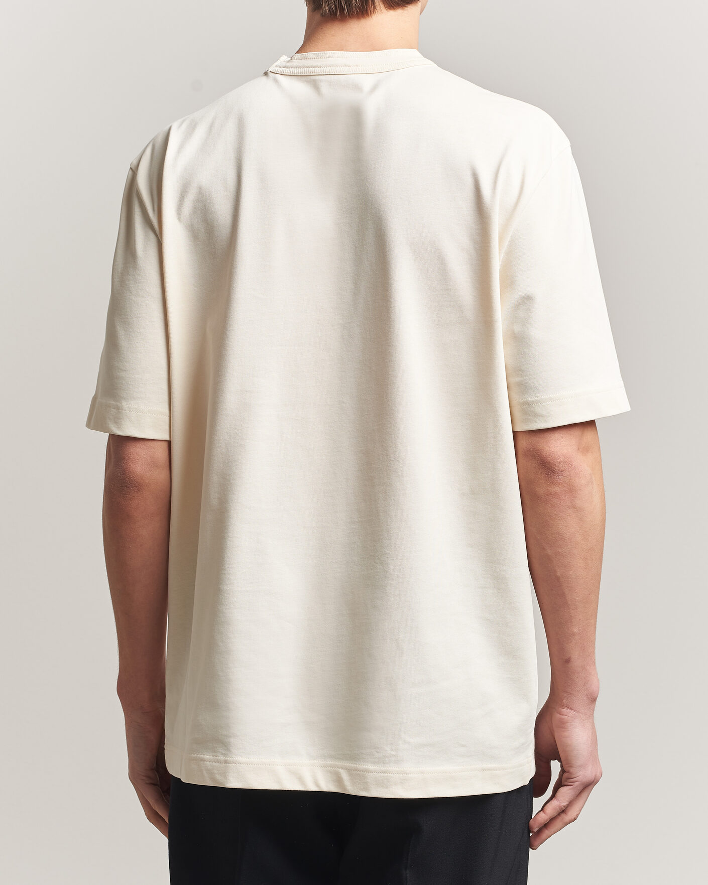 Herre | T-Shirts | Moncler | Oversize Pocket T-Shirt Off White