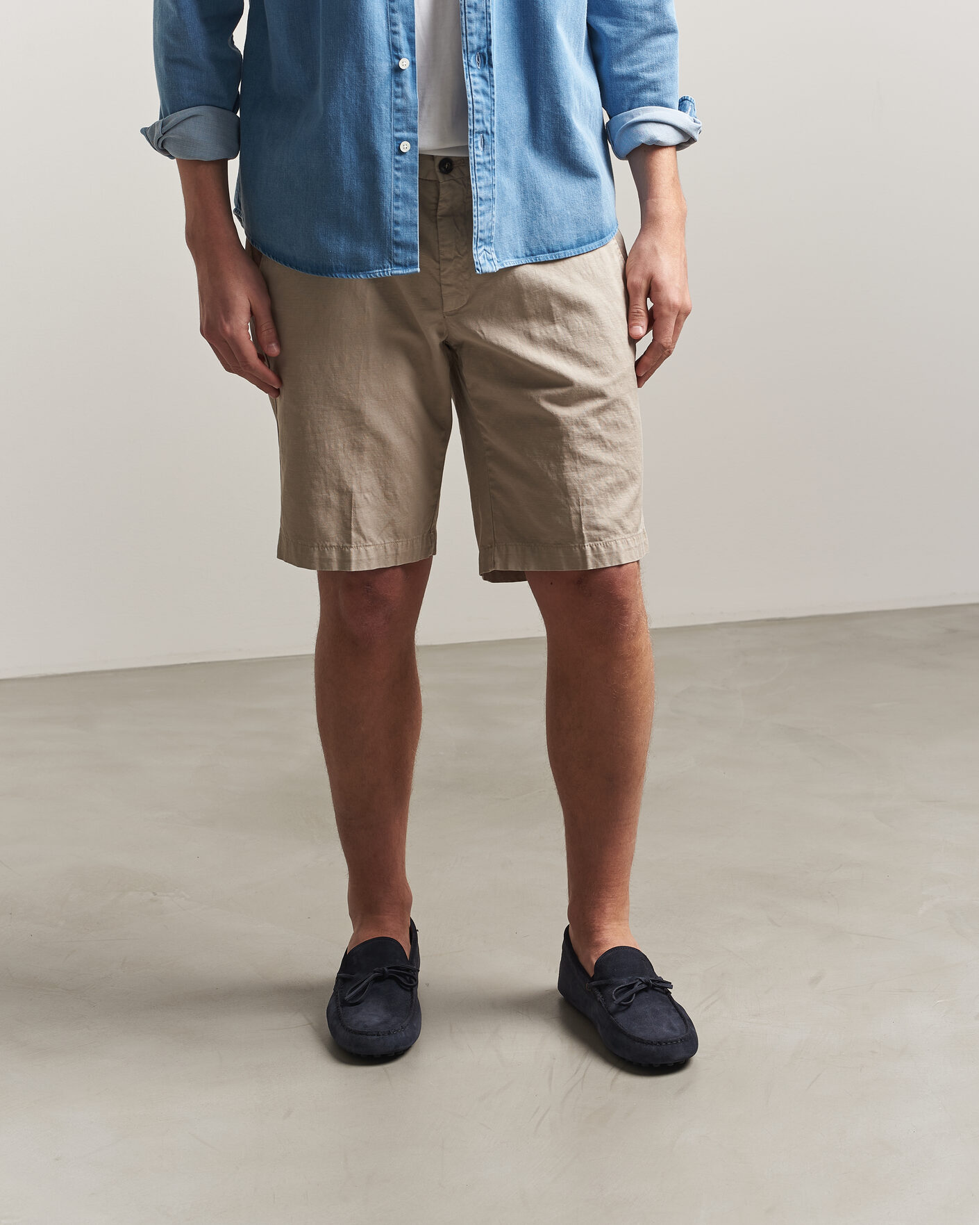 Herre | Mokkasiner | Tod's | Lacetto Gommino Carshoe Navy Suede