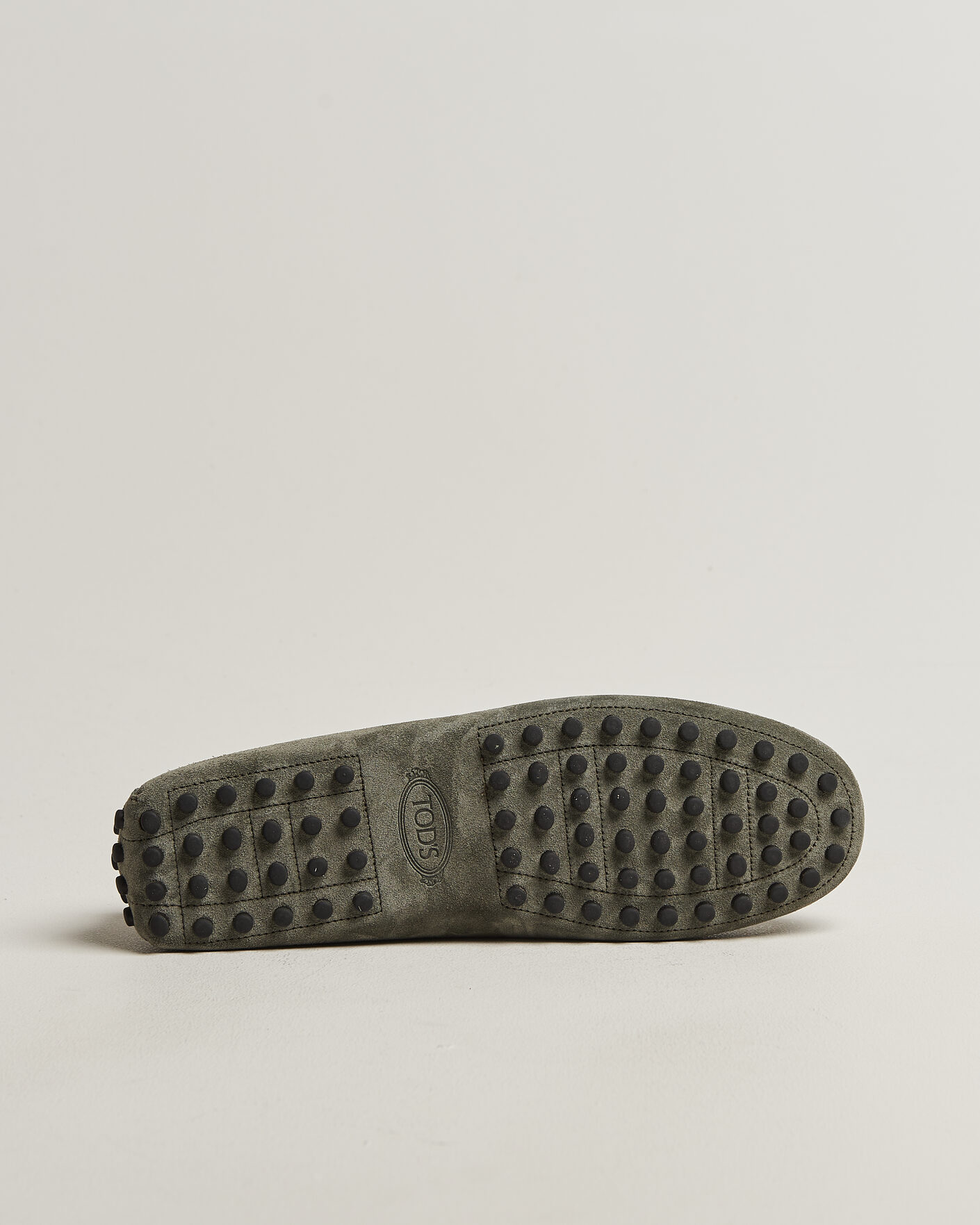Herre | Mokkasiner | Tod's | Lacetto Gommino Carshoe Green Suede