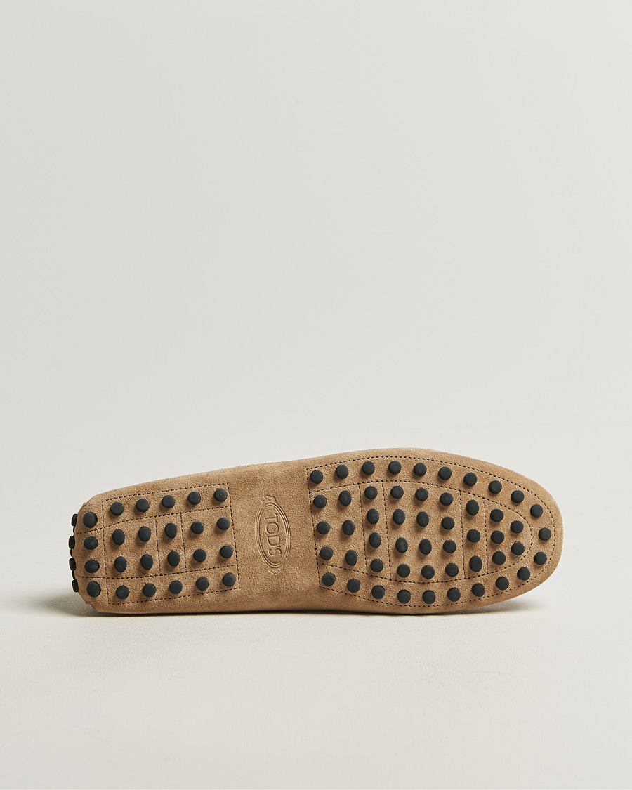 Herre | Mokkasiner | Tod's | Gommino Carshoe Beige Suede