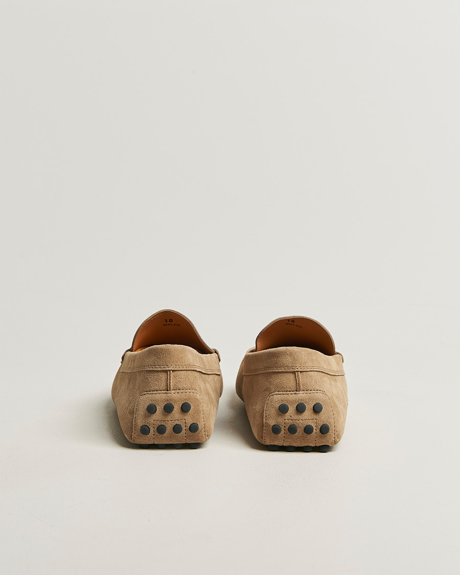 Herre | Mokkasiner | Tod's | Gommino Carshoe Beige Suede