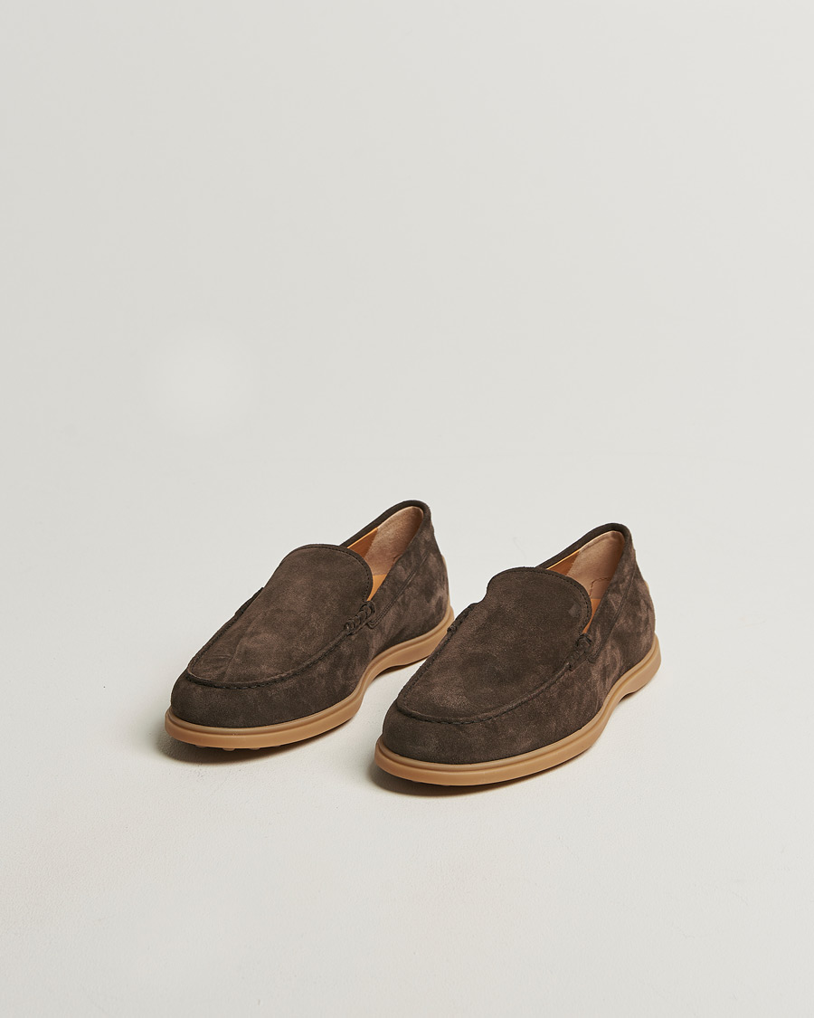 Herre | Loafers | Tod's | Gomma Leggera Loafers Dark Brown Suede