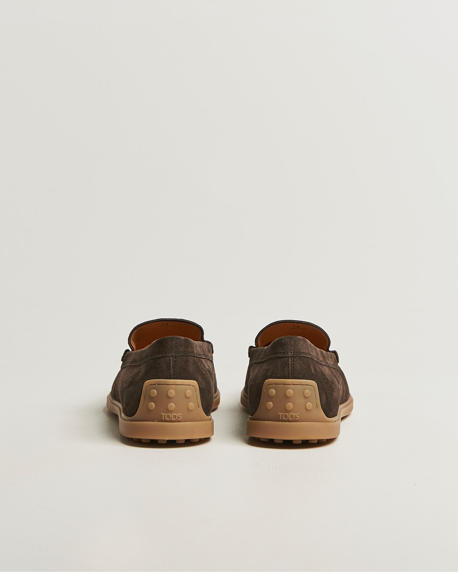 Herre | Loafers | Tod's | Gomma Leggera Loafers Dark Brown Suede