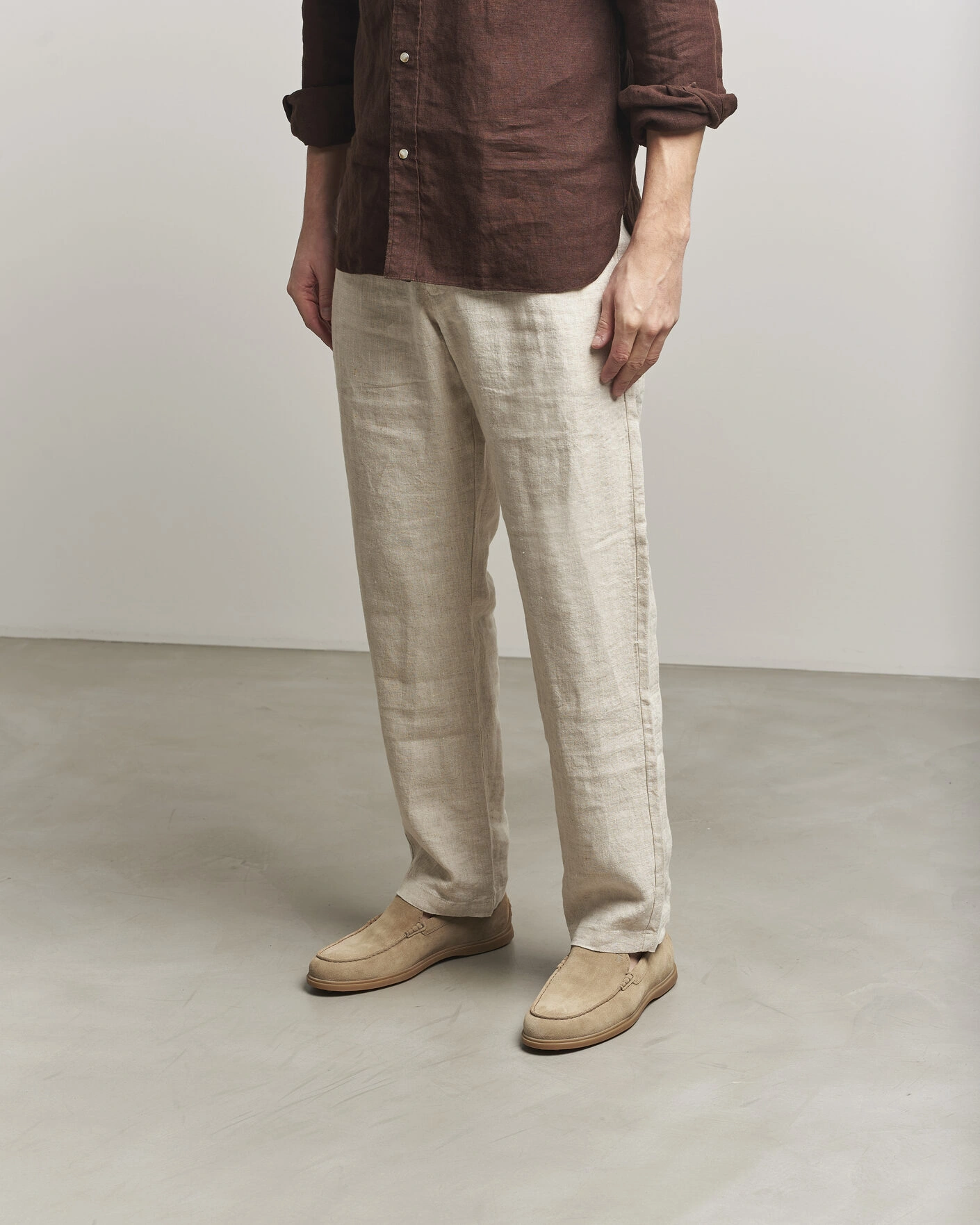 Herre | Loafers | Tod's | Gomma Leggera Loafers Light Beige Suede