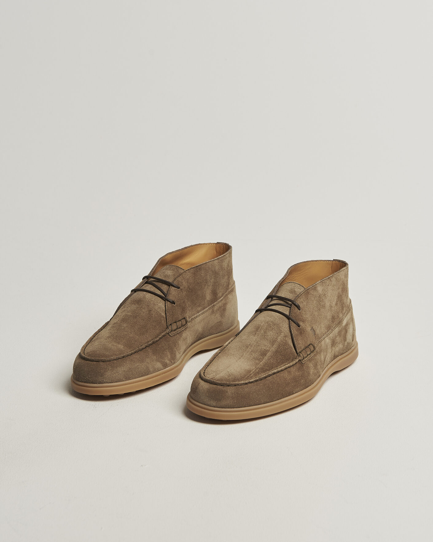 Herre | Sejlersko | Tod's | Gomma Leggera Chukka Boots Beige Suede