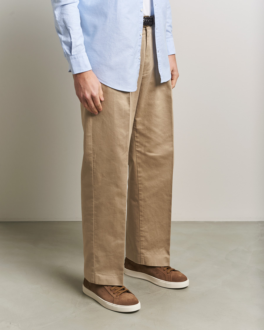 Herre | Sneakers | Tod's | Cassetta Lacciata Sneaker Chestnut Suede