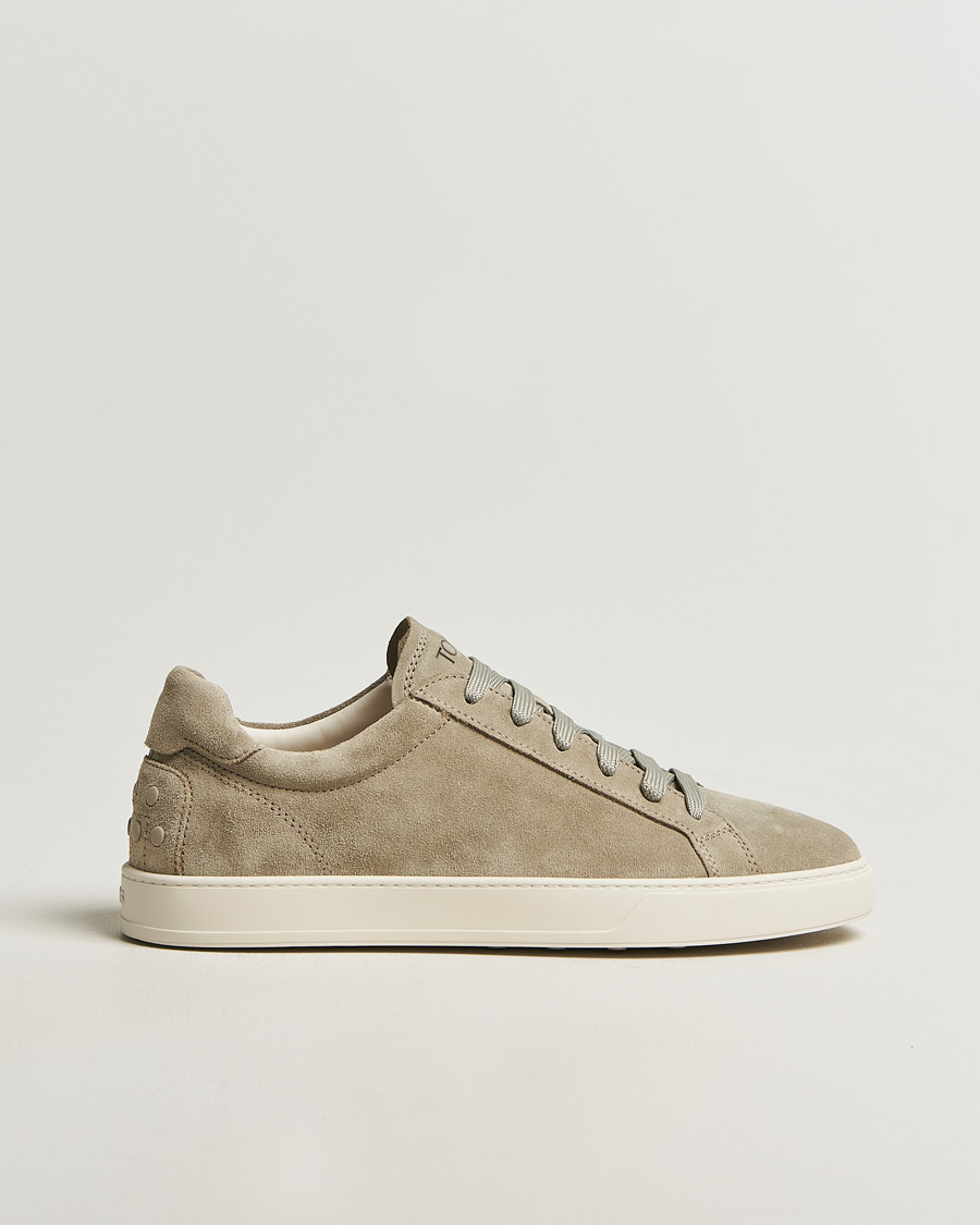 Herre | Sneakers | Tod's | Cassetta Lacciata Sneaker Sage Suede