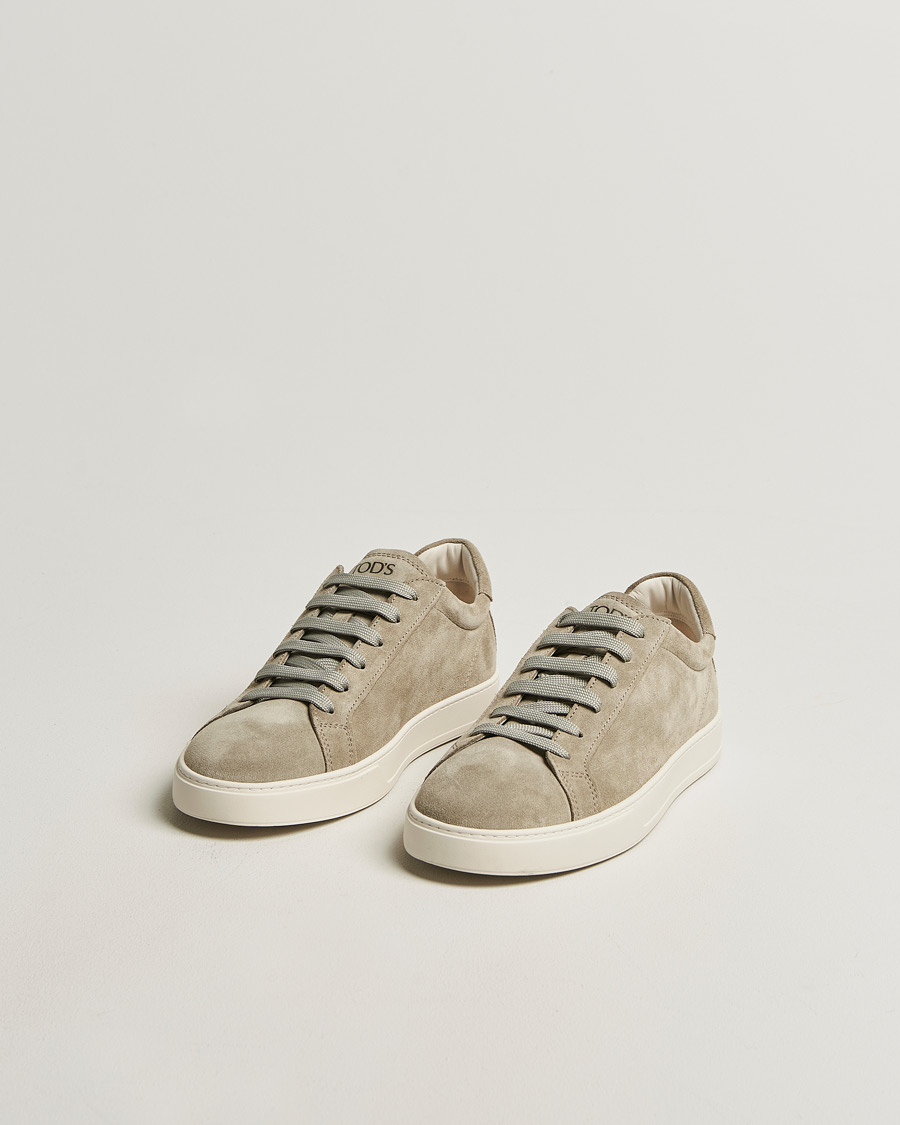 Herre | Sneakers | Tod's | Cassetta Lacciata Sneaker Sage Suede