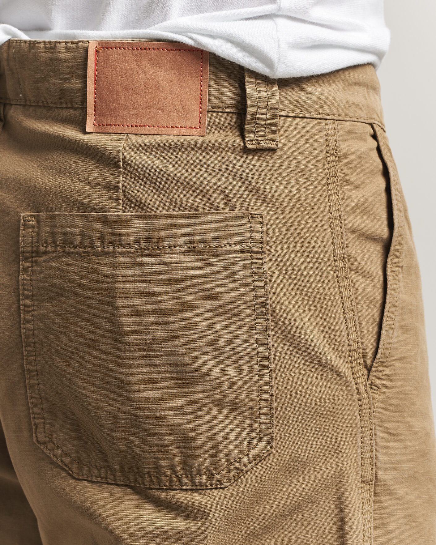 Herre | Bukser | Jeanerica | Genua Pilé Workwear Trousers Green