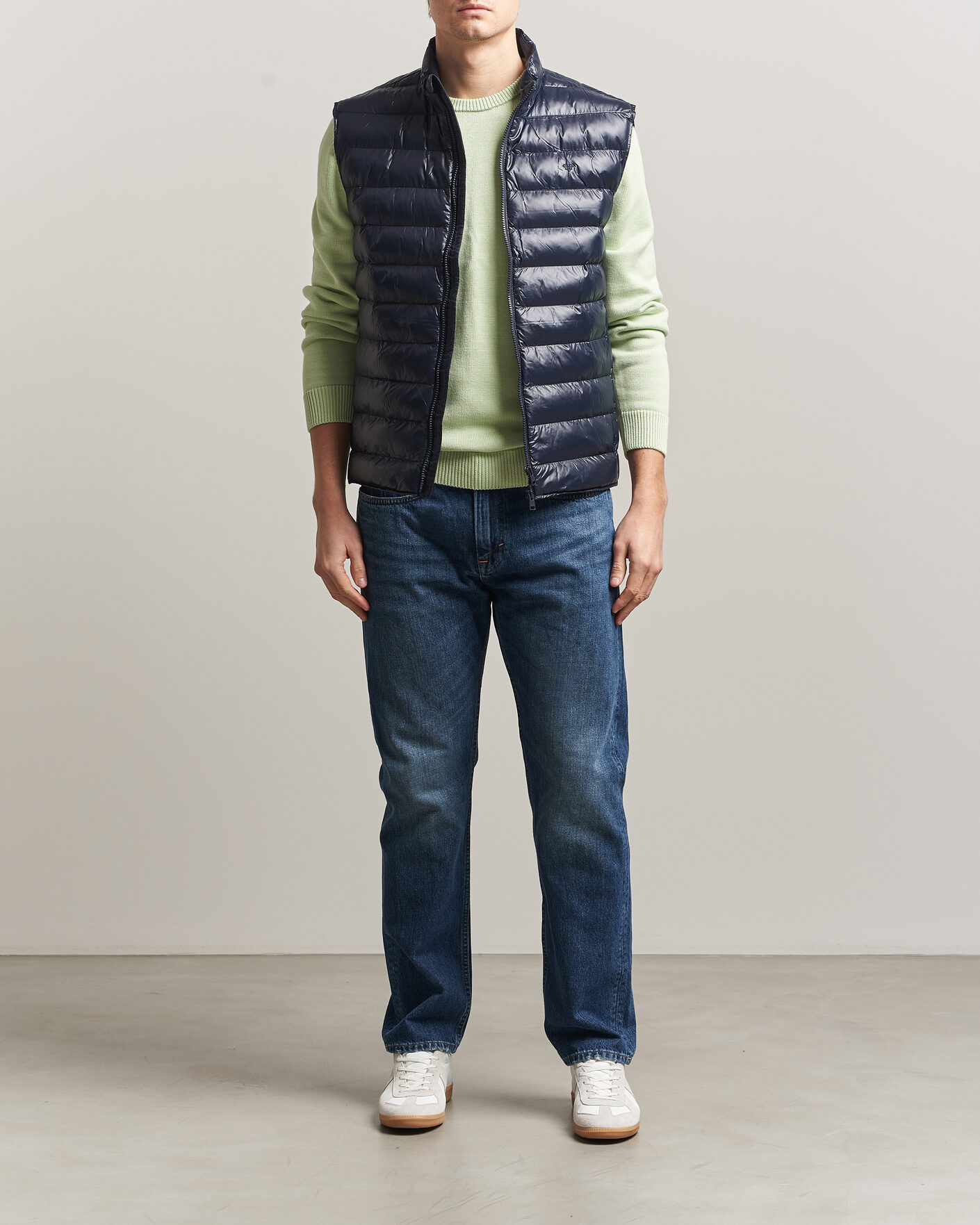 Herre | Veste | Morris | Norfolk Liner Vest Glossy Navy