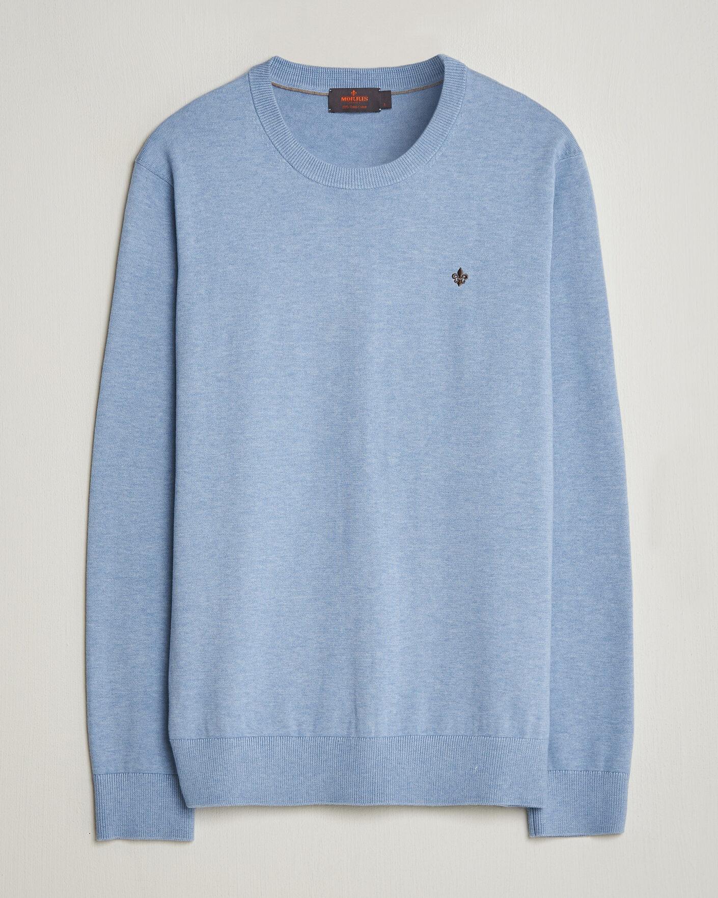 Herre | Trøjer | Morris | Riley Oneck Light Blue