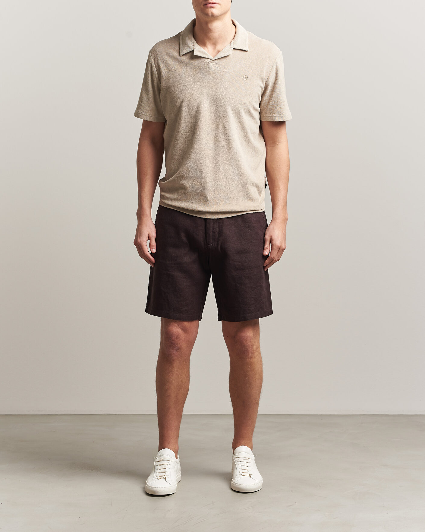 Herre | Polotrøjer | Morris | Delon Terry Shirt Khaki