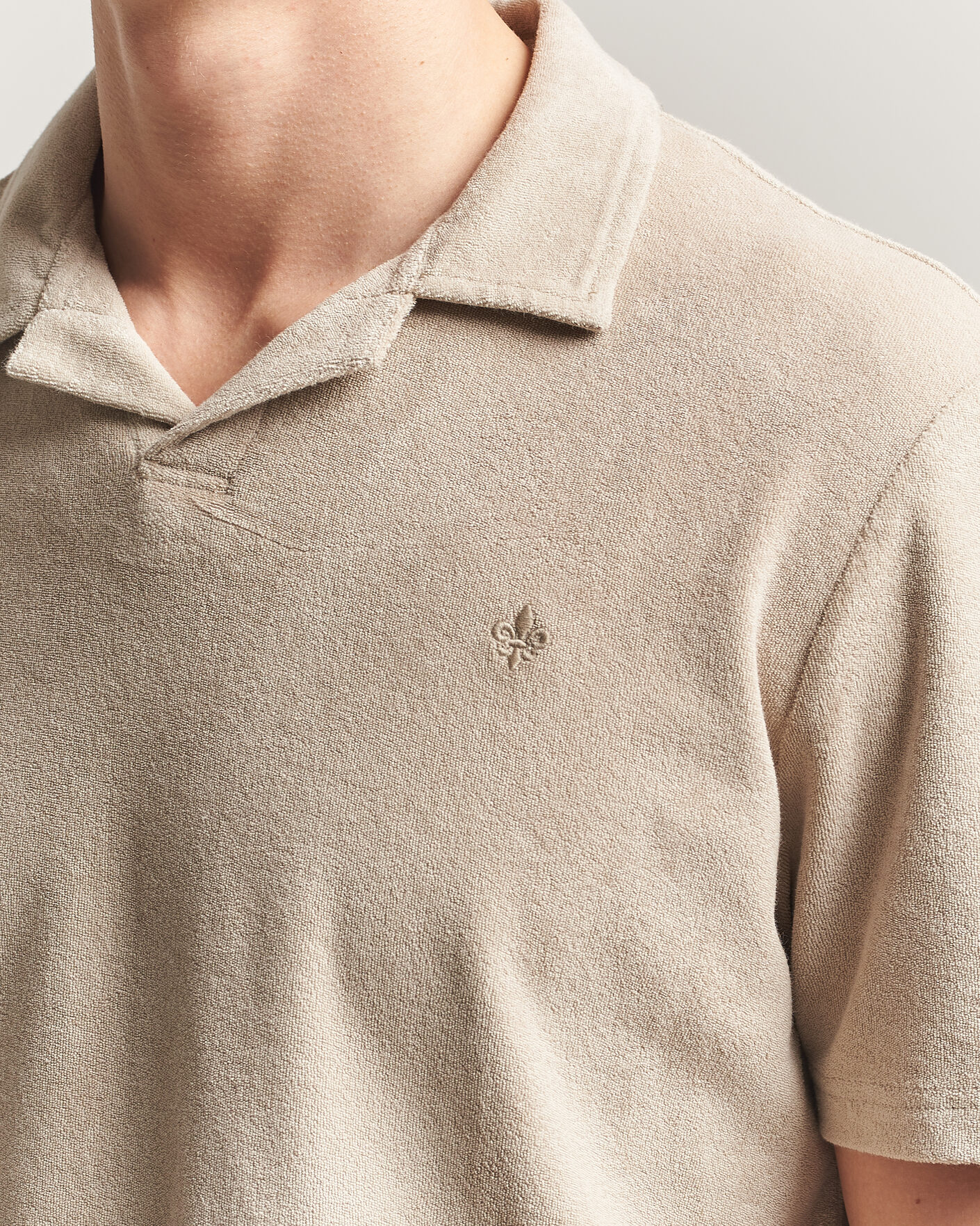 Herre | Polotrøjer | Morris | Delon Terry Shirt Khaki