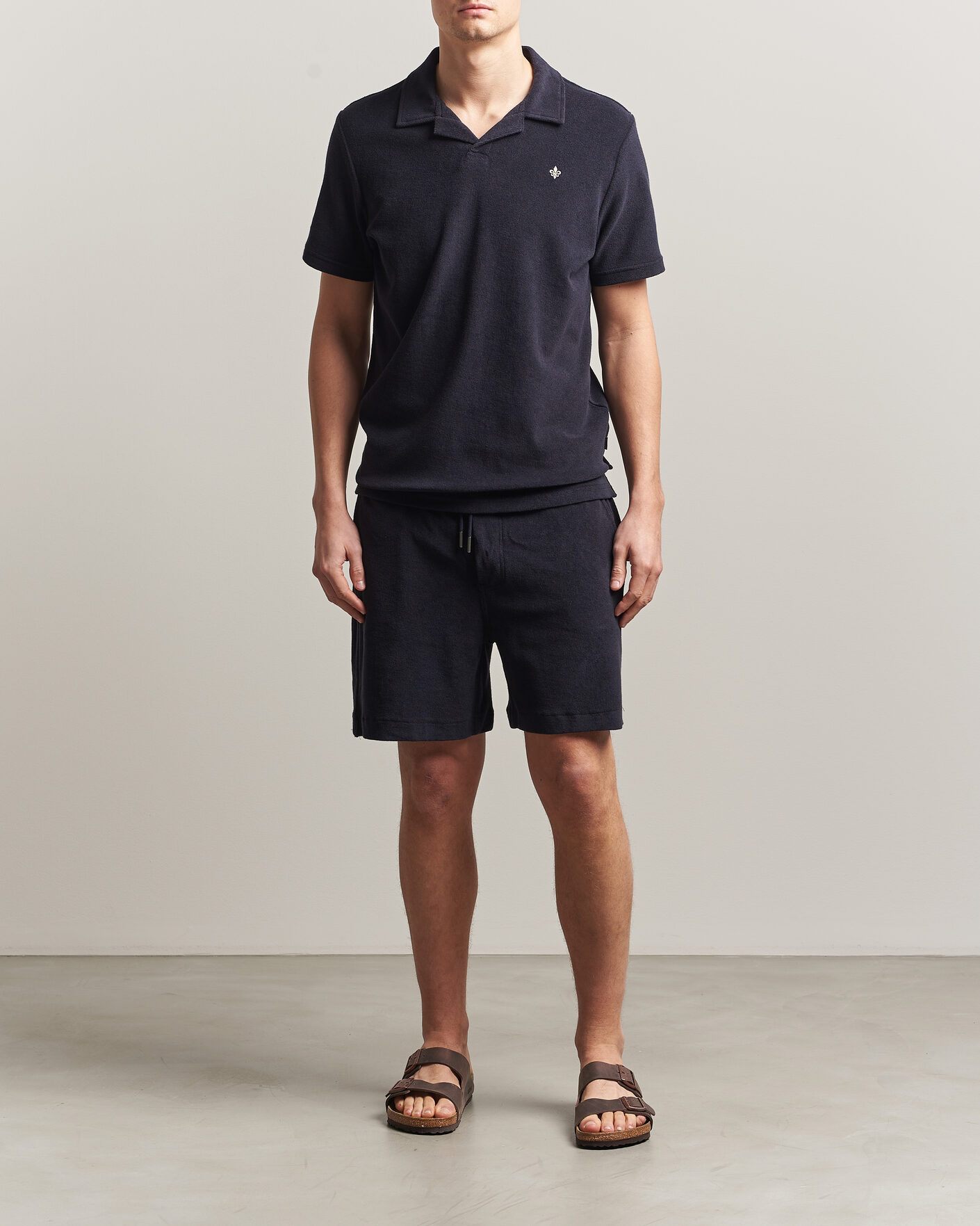 Herre | Polotrøjer | Morris | Delon Terry Shirt Navy