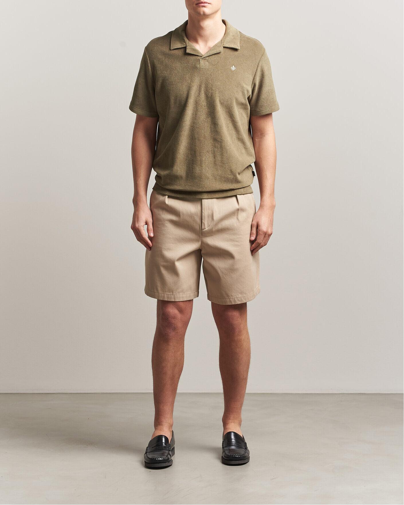 Herre | Polotrøjer | Morris | Delon Terry Shirt Olive
