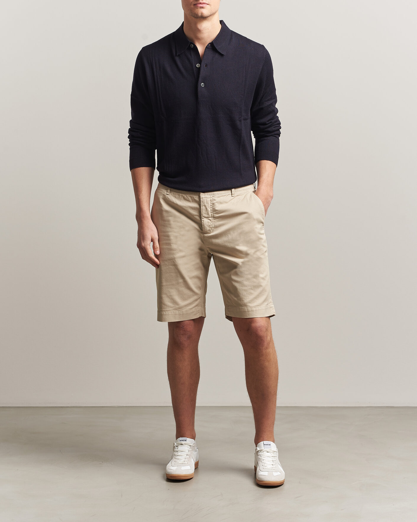 Herre | Shorts | Morris | Jeffery Summer Chinos Shorts Khaki