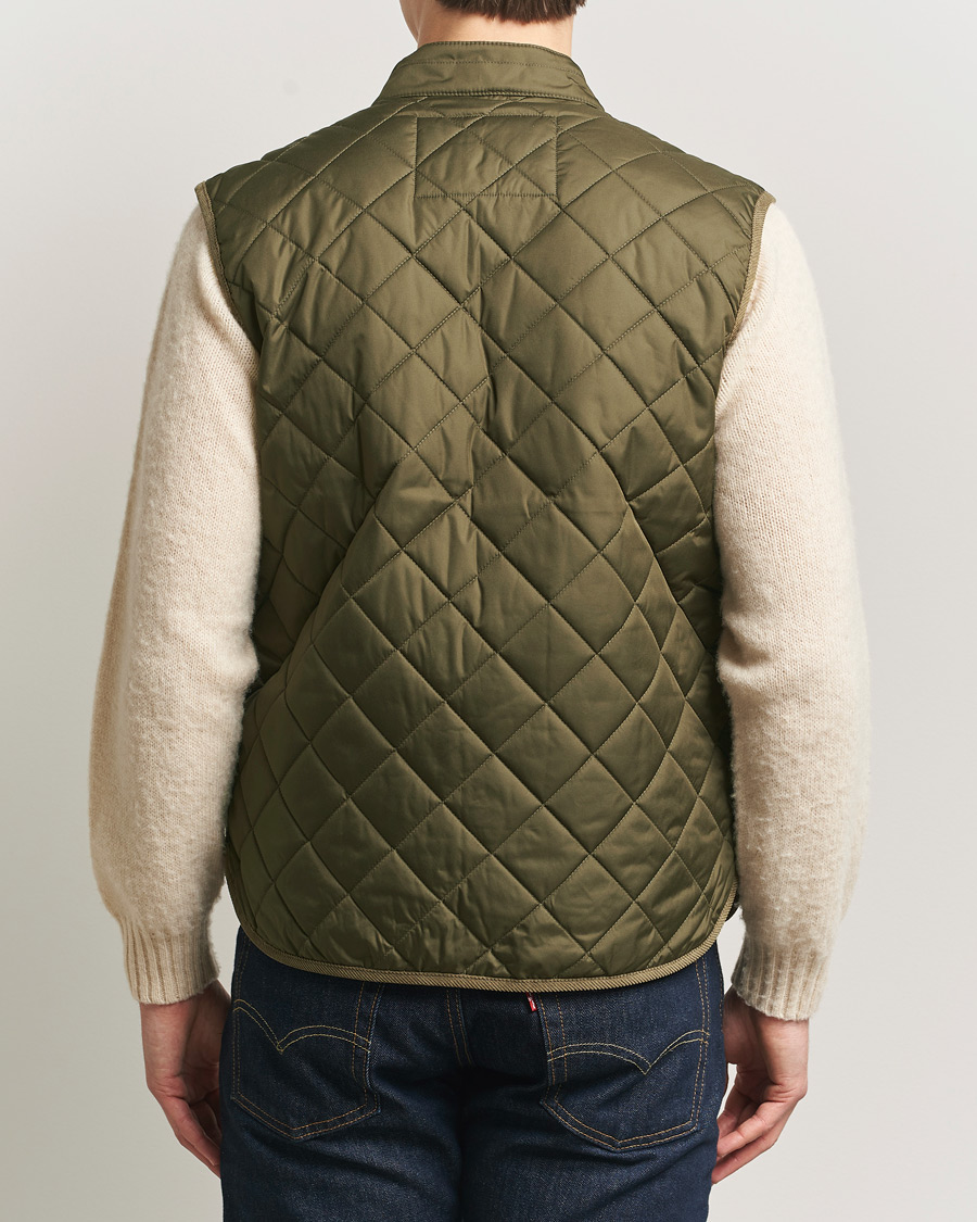 Herre | Veste | Morris | Teddy Quilted Vest Green
