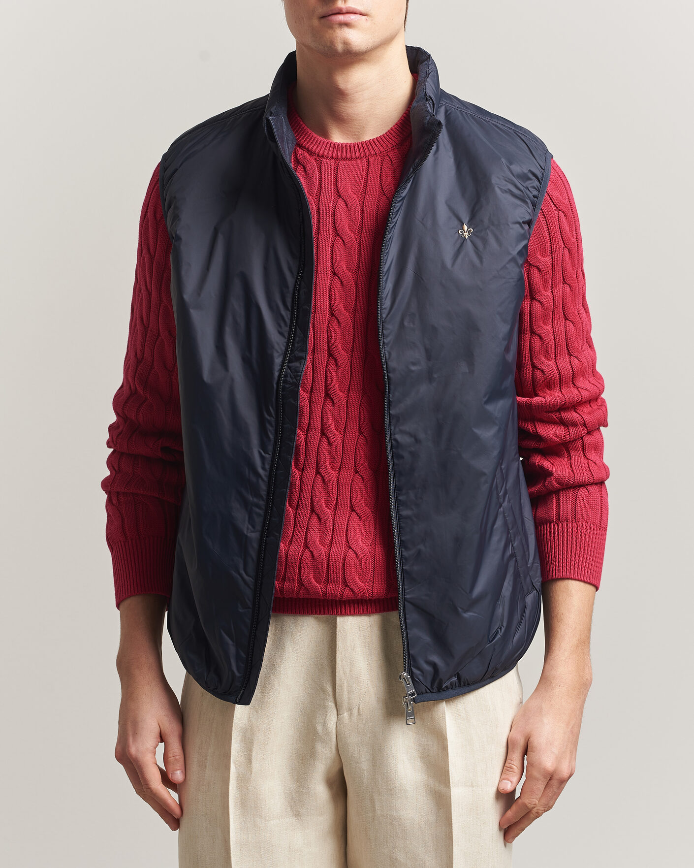 Herre | Veste | Morris | Bradley Padded Vest Navy