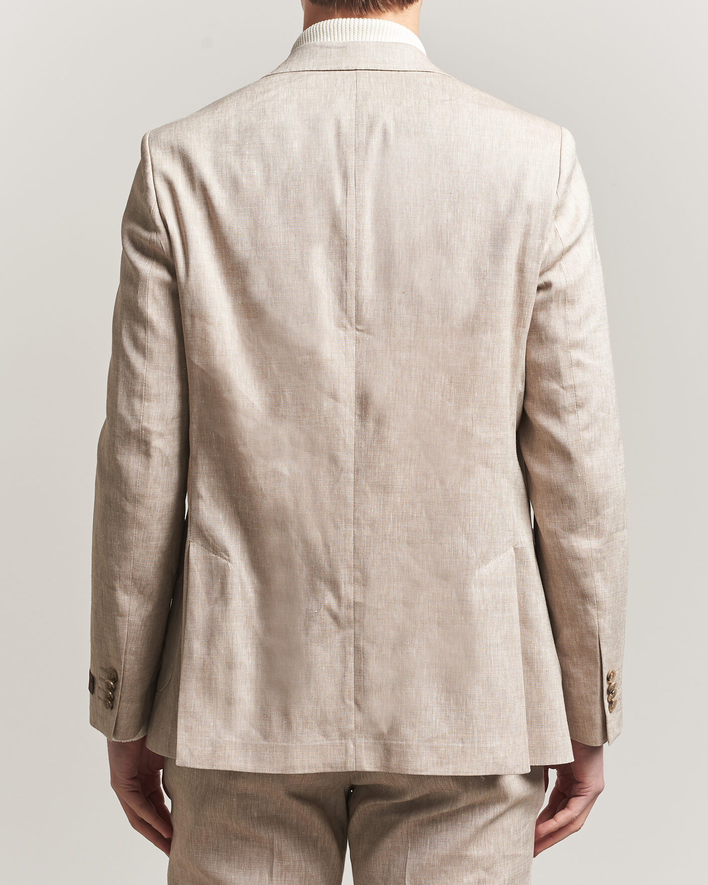 Herre | Blazere & jakker | Morris | Linen Suit Blazer Khaki