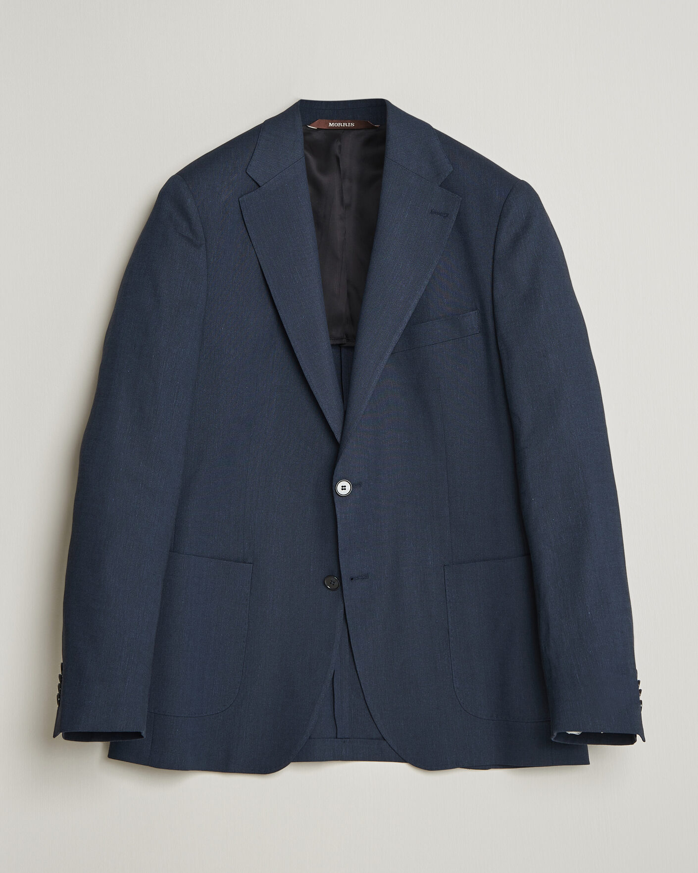 Herre | Blazere & jakker | Morris | Linen Suit Blazer Navy