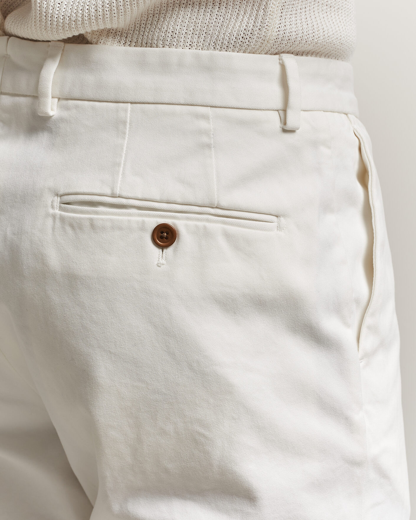 Herre | Bukser | Morris | Jack Cotton Trousers Off White