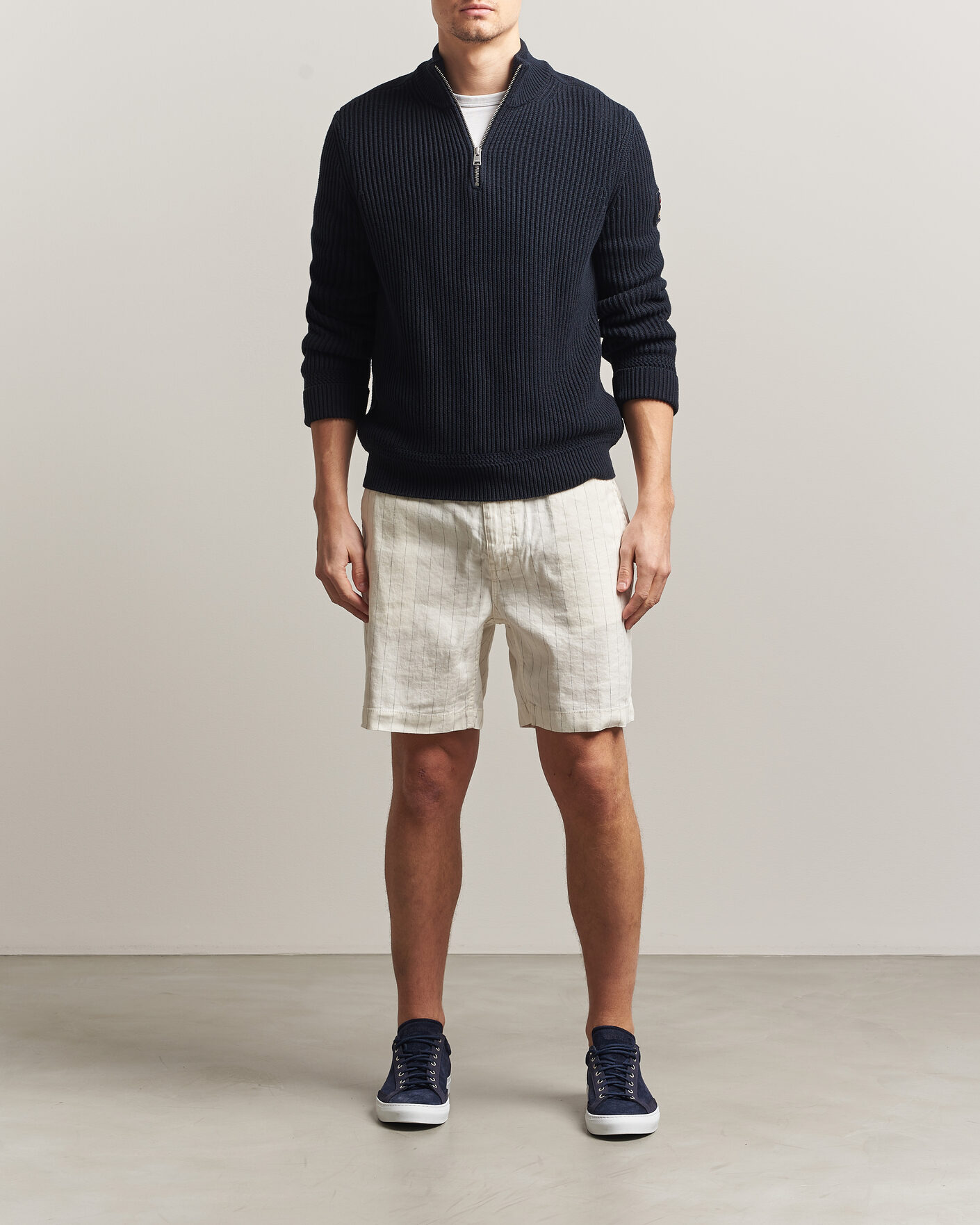 Herre | Shorts | Morris | Fenix Linen Shorts Beige