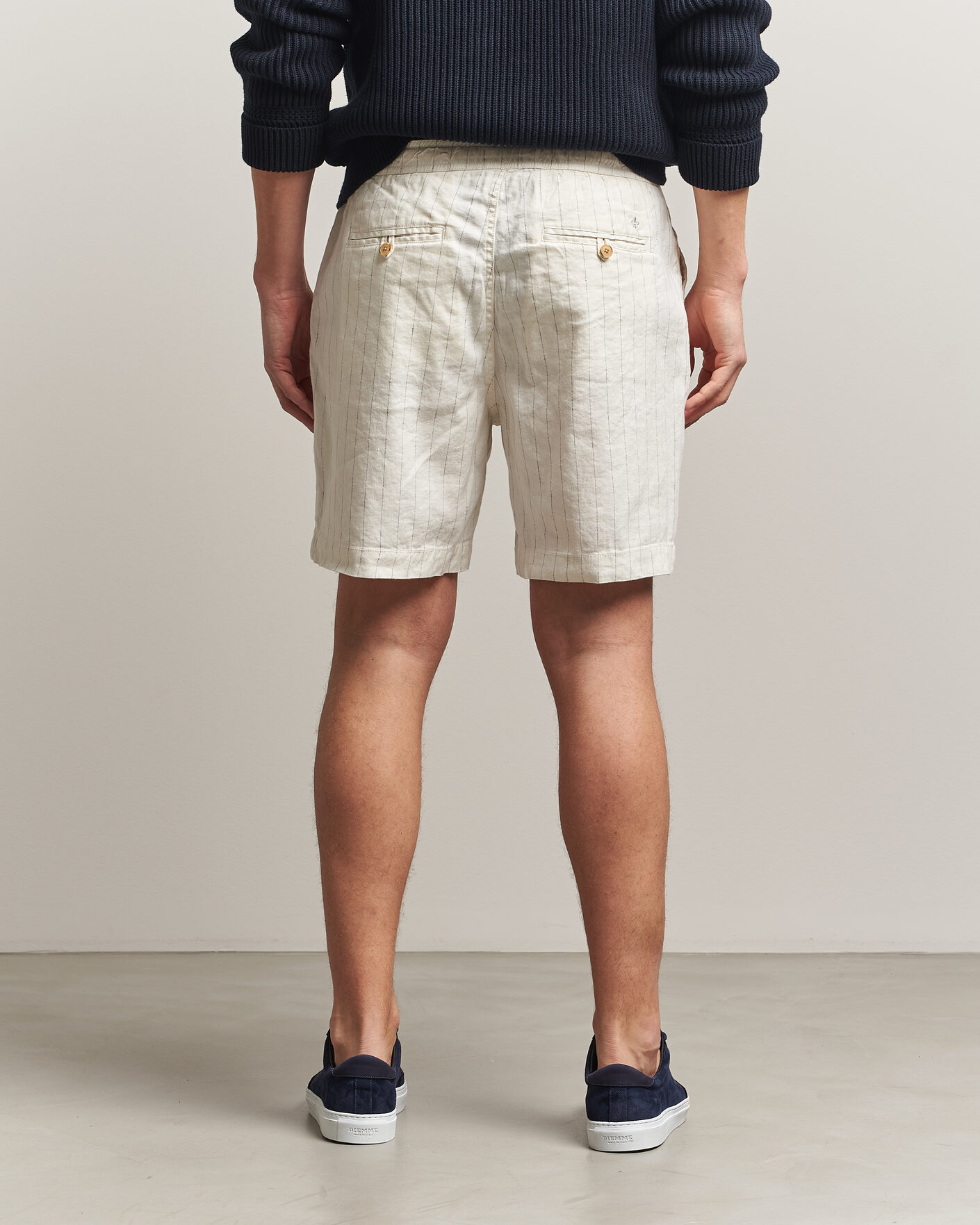 Herre | Shorts | Morris | Fenix Linen Shorts Beige
