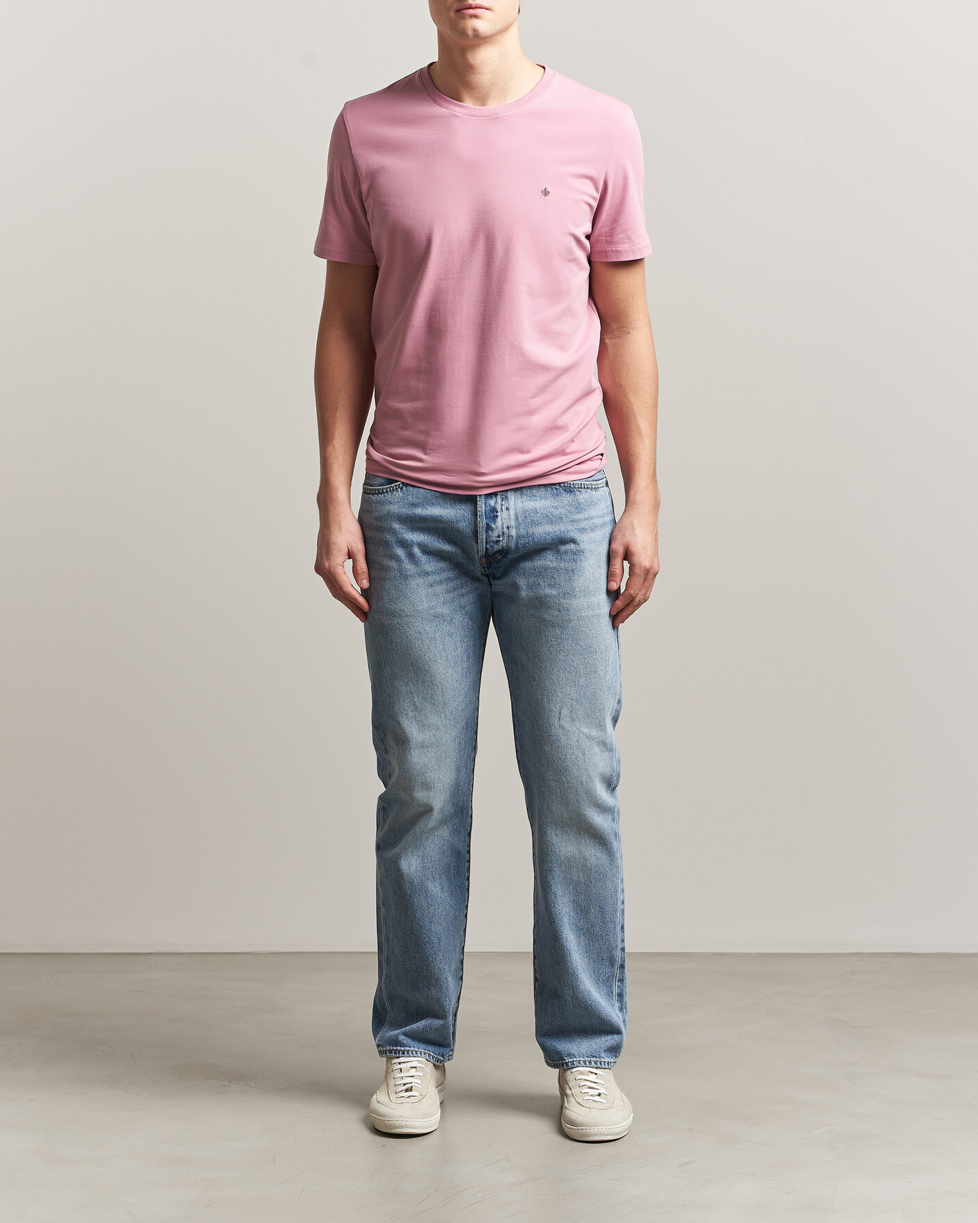 Herre | T-Shirts | Morris | James T-Shirt Pink