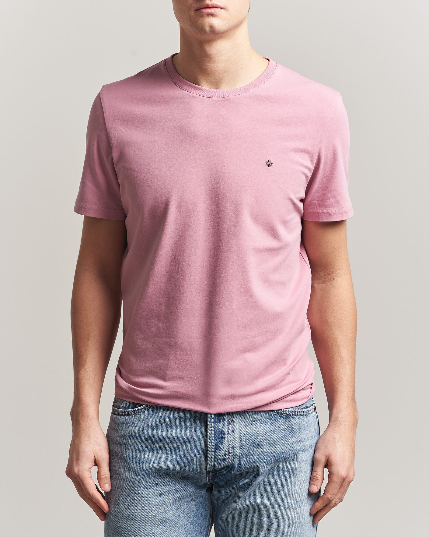 Herre | T-Shirts | Morris | James T-Shirt Pink