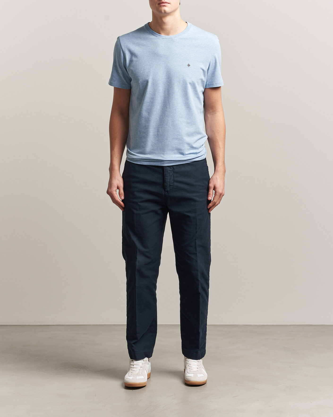 Herre | T-Shirts | Morris | James T-Shirt Light Blue