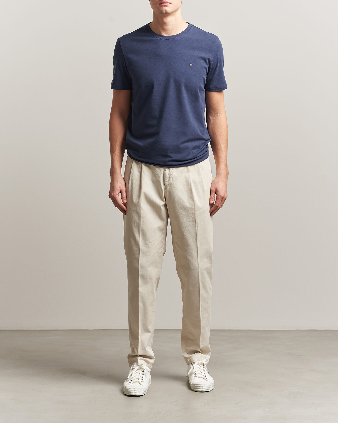 Herre | T-Shirts | Morris | James T-Shirt Navy