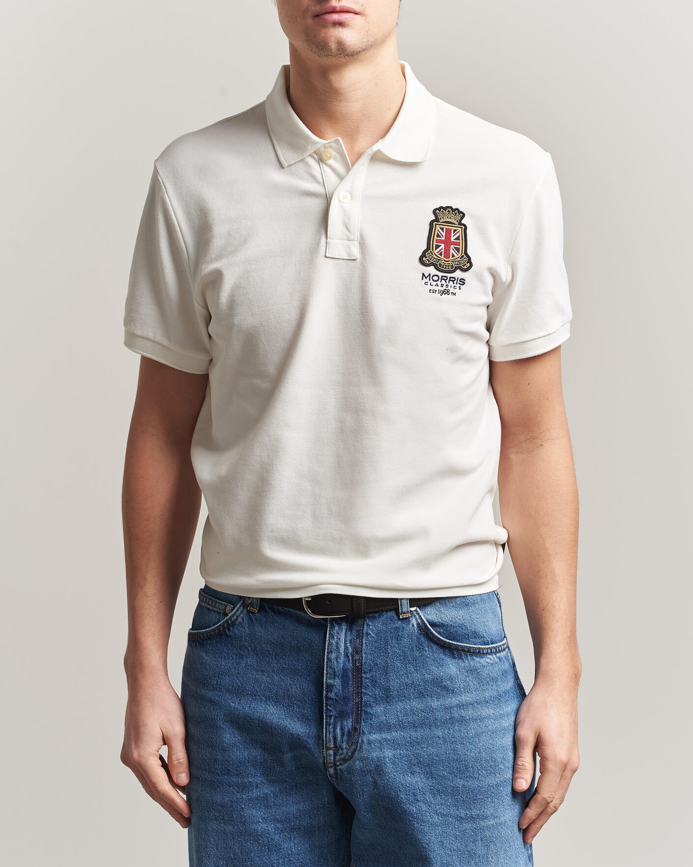 Herre | Polotrøjer | Morris | Barton Pique Off White
