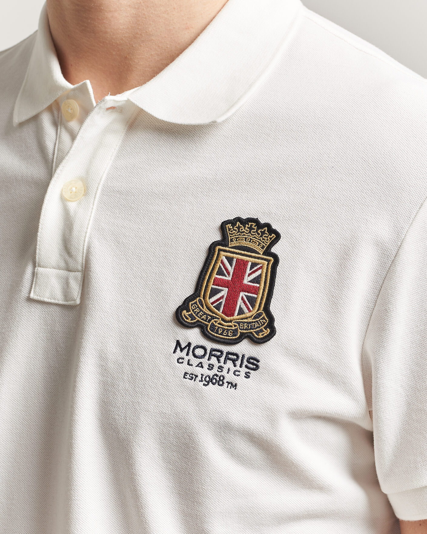 Herre | Polotrøjer | Morris | Barton Pique Off White