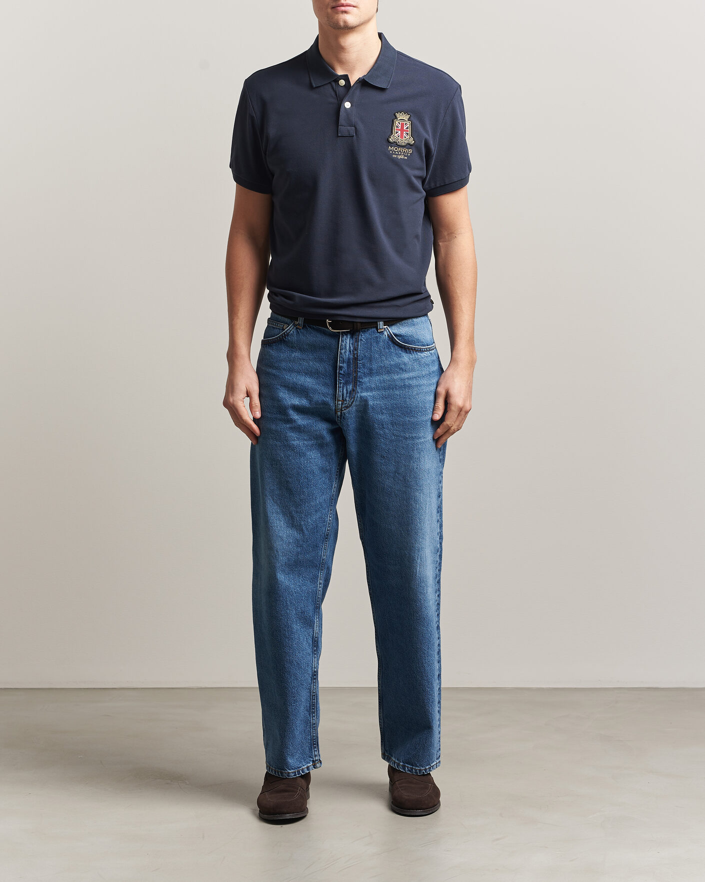 Herre | Polotrøjer | Morris | Barton Pique Navy