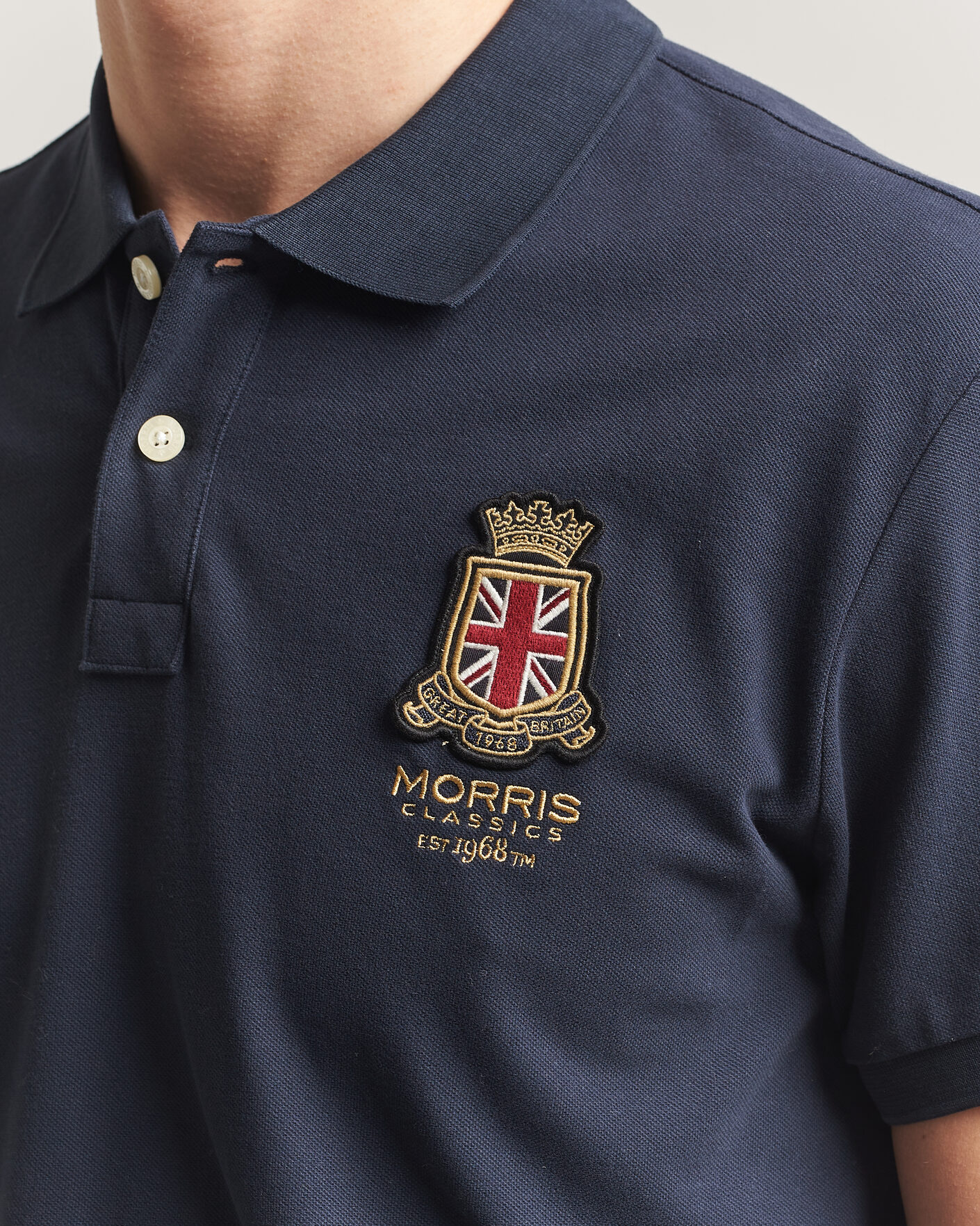 Herre | Polotrøjer | Morris | Barton Pique Navy