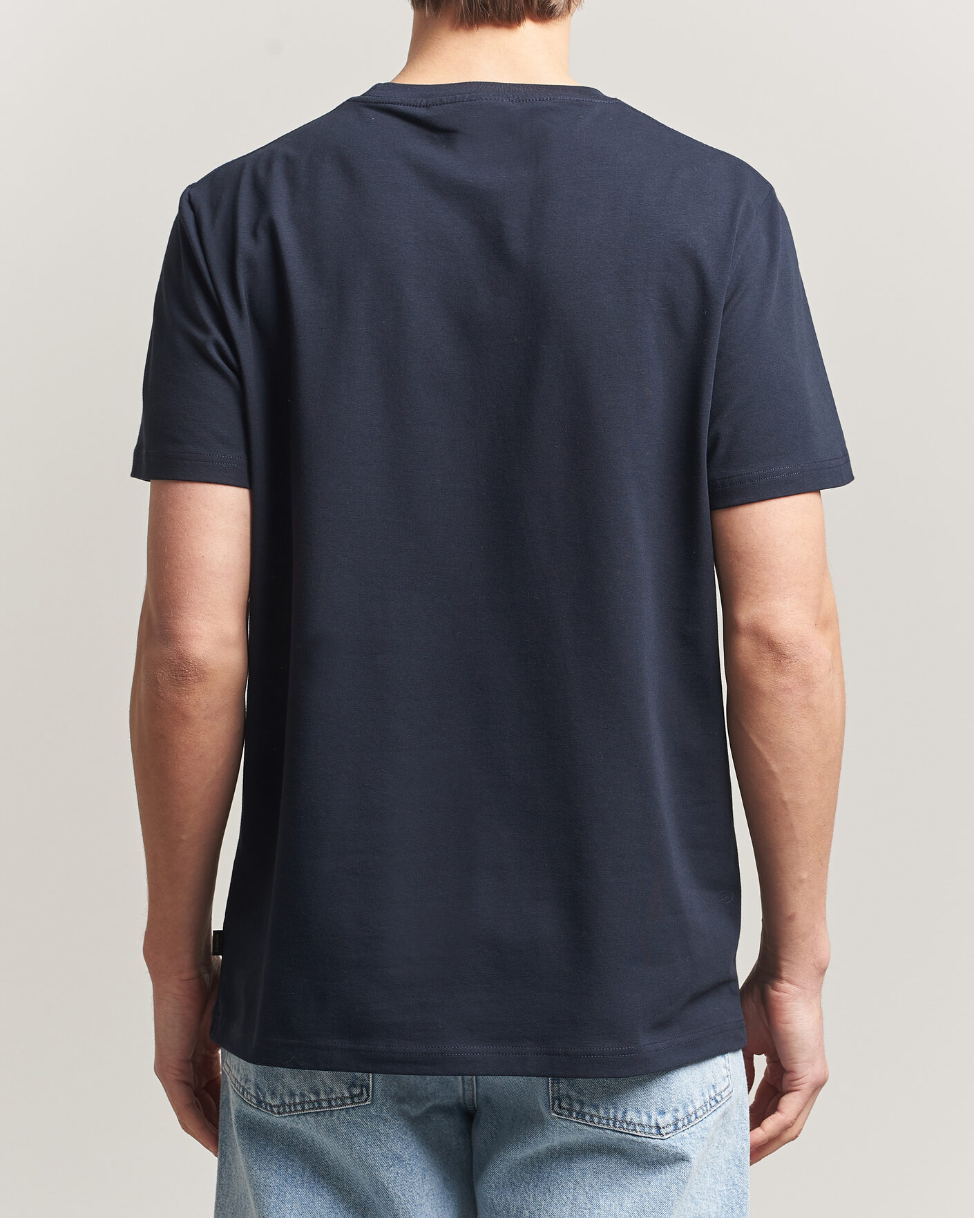 Herre | T-Shirts | Morris | Barton T-Shirt Navy