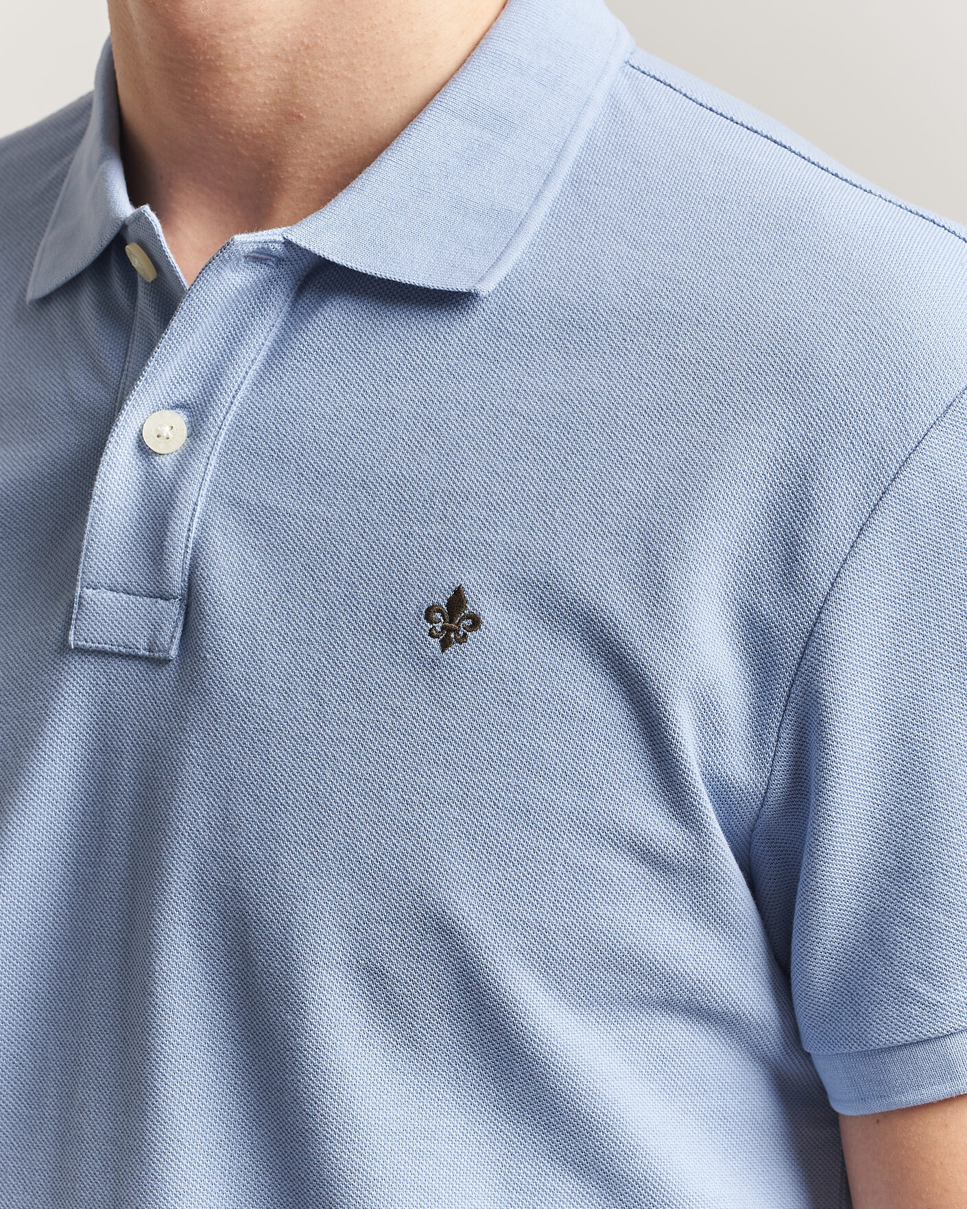 Herre | Polotrøjer | Morris | New Pique Light Blue