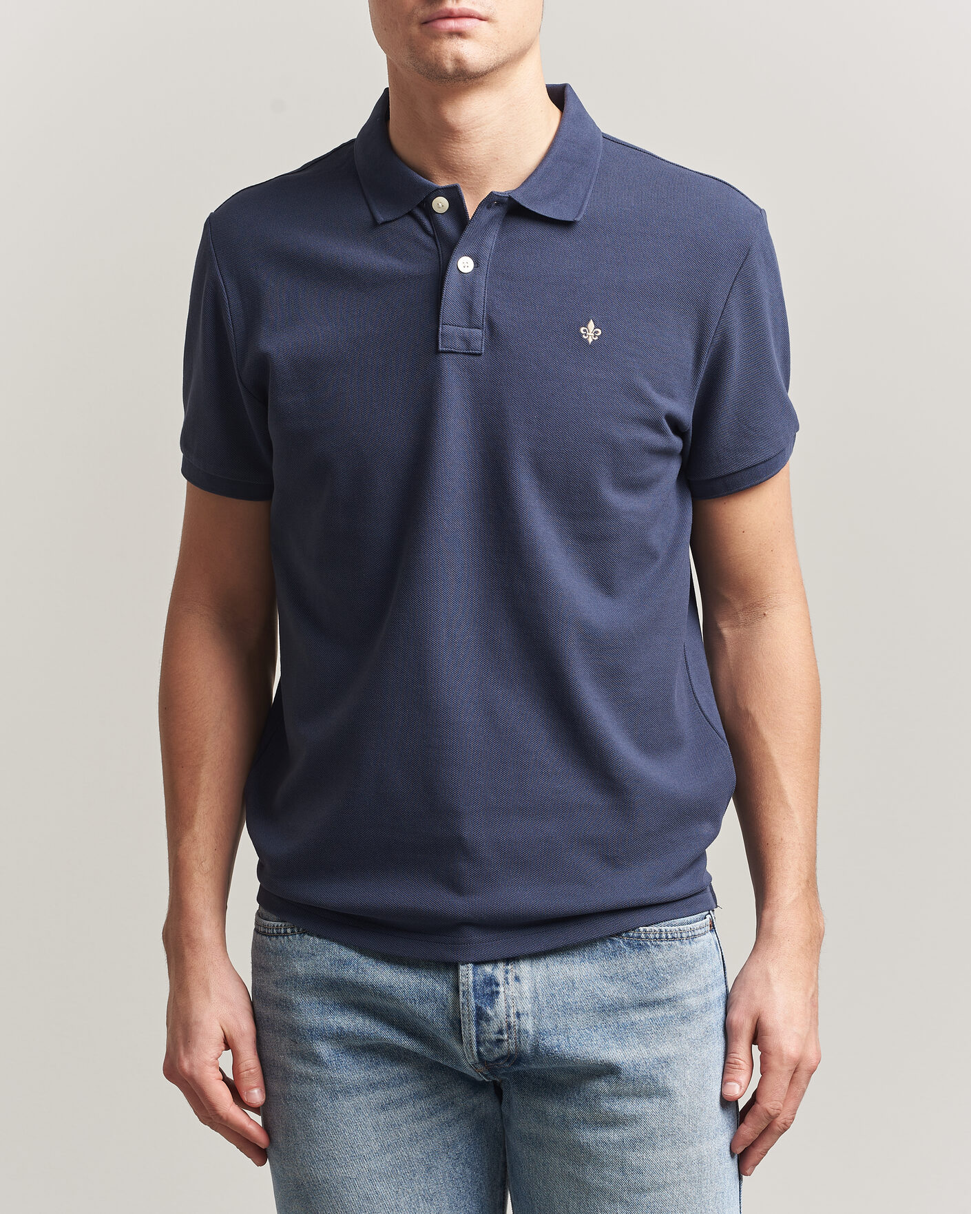 Herre | Polotrøjer | Morris | New Pique Dark Blue