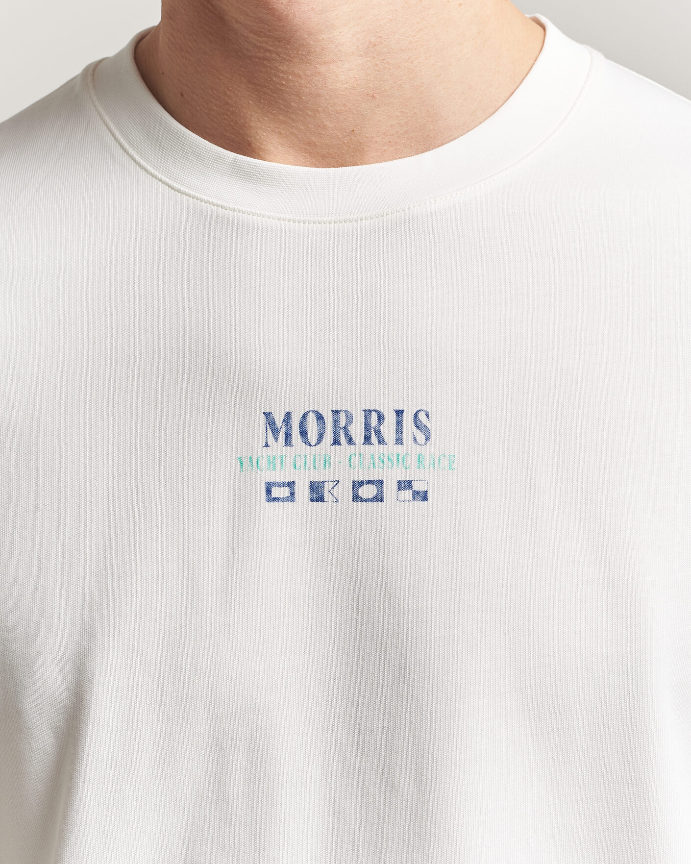 Herre | T-Shirts | Morris | Nevile T-Shirt White