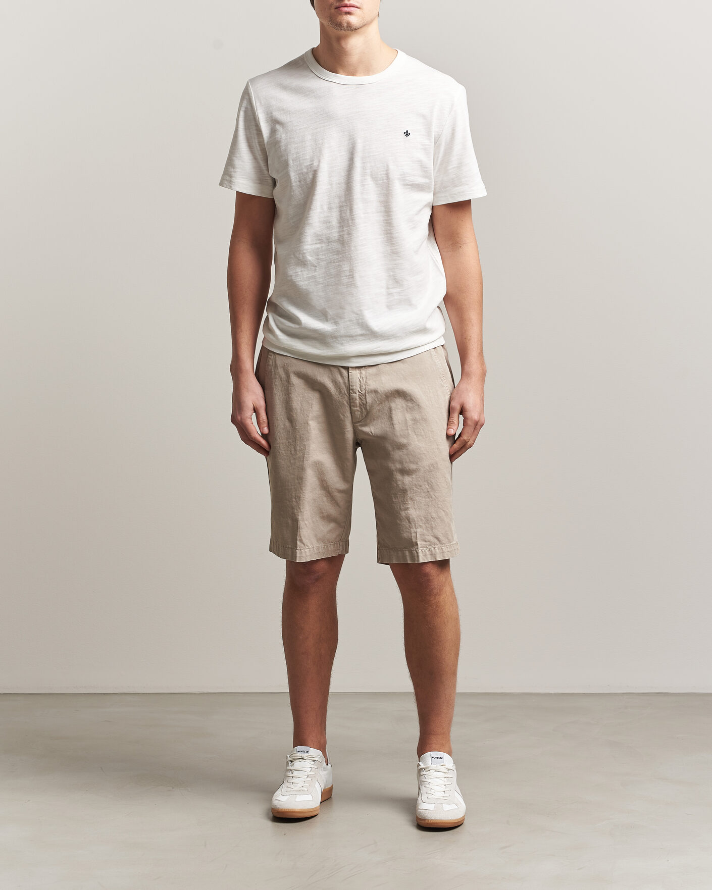 Herre | T-Shirts | Morris | Watson Slub T-Shirt Off White