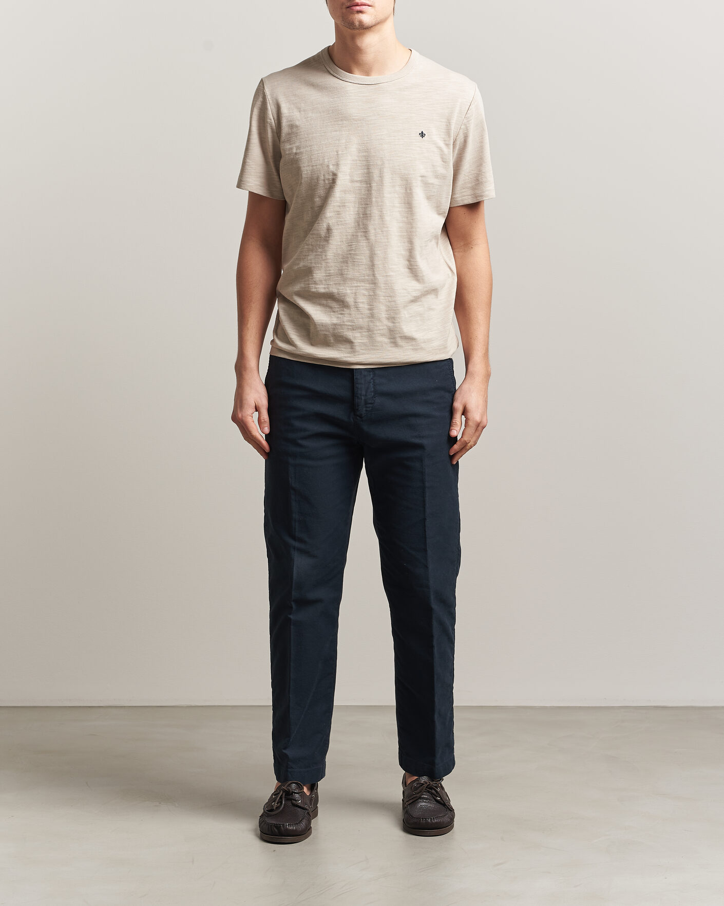 Herre | T-Shirts | Morris | Watson Slub T-Shirt Khaki