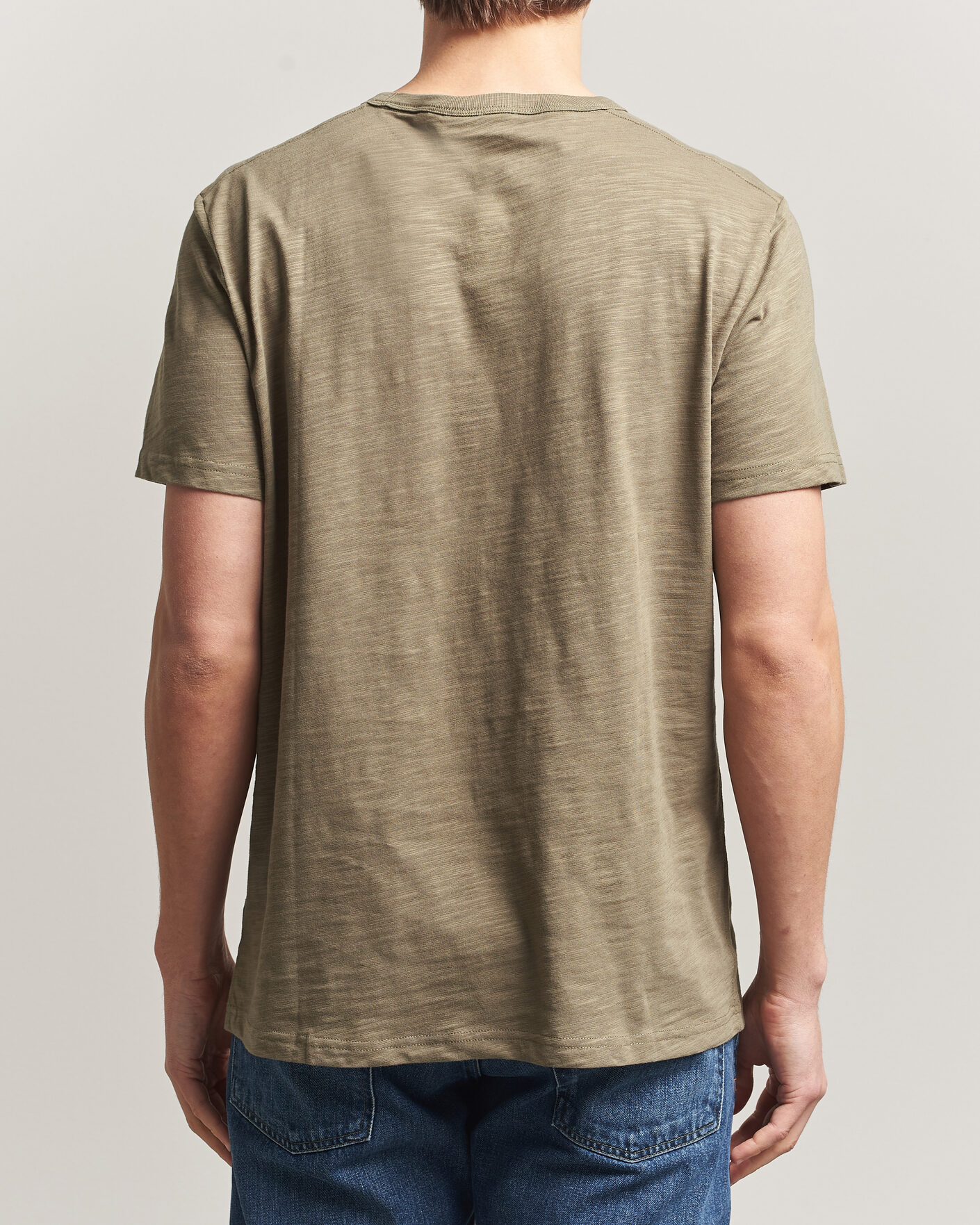 Herre | T-Shirts | Morris | Watson Slub T-Shirt Olive
