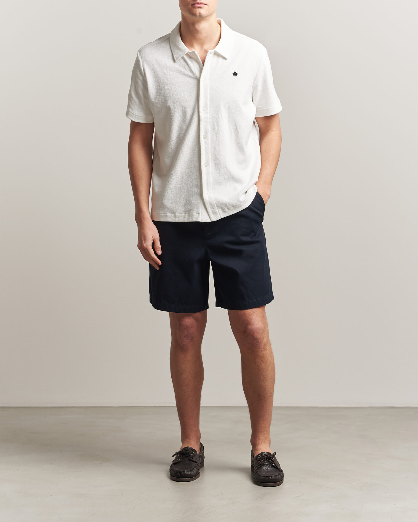 Herre | Polotrøjer | Morris | Lily Terry Shirt Off White